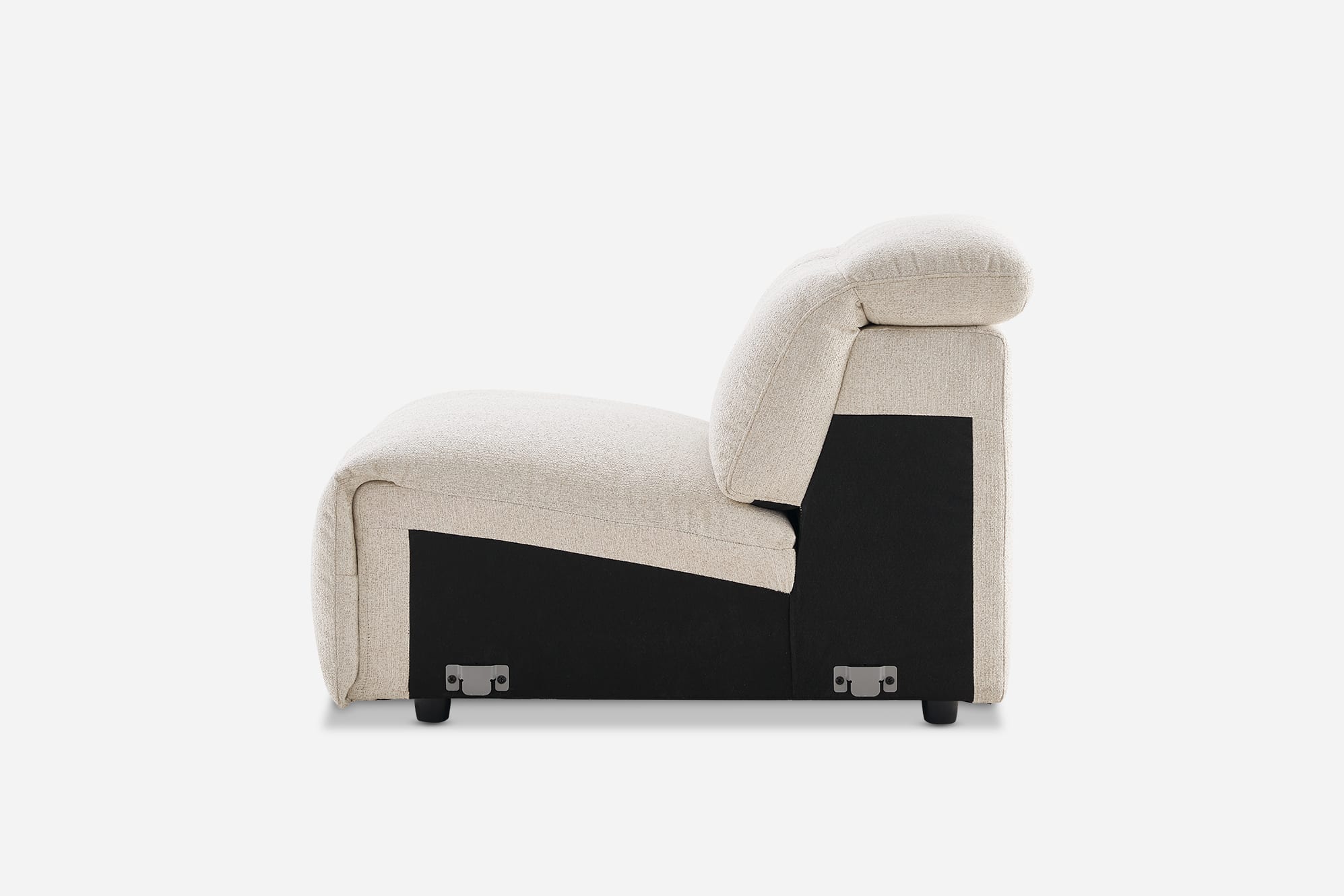 Jaron Performance Fabric Armless Sofa 9