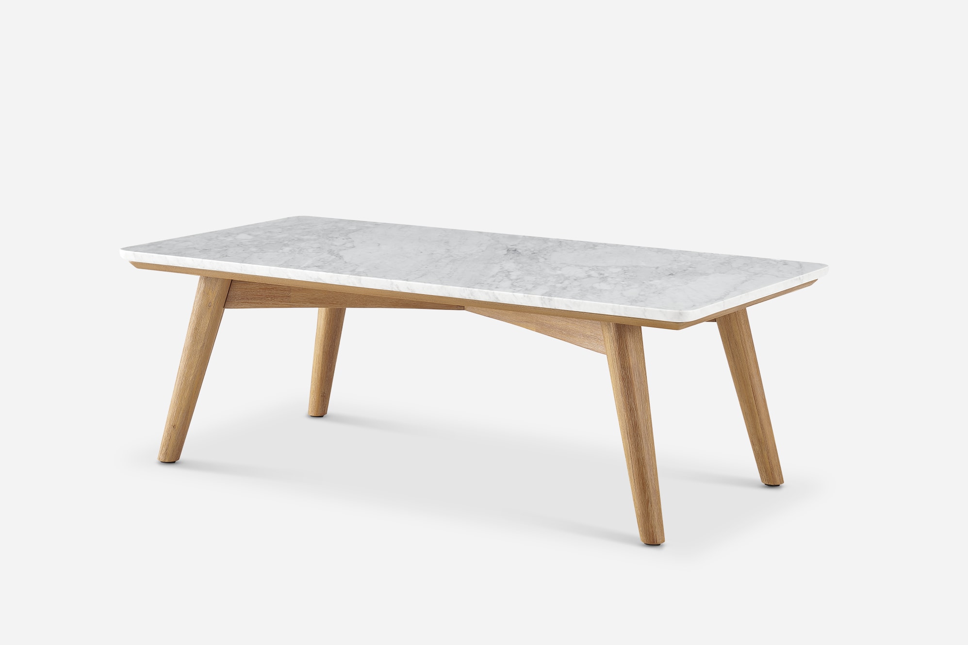 Seb Rectangular Marble Coffee Table 4