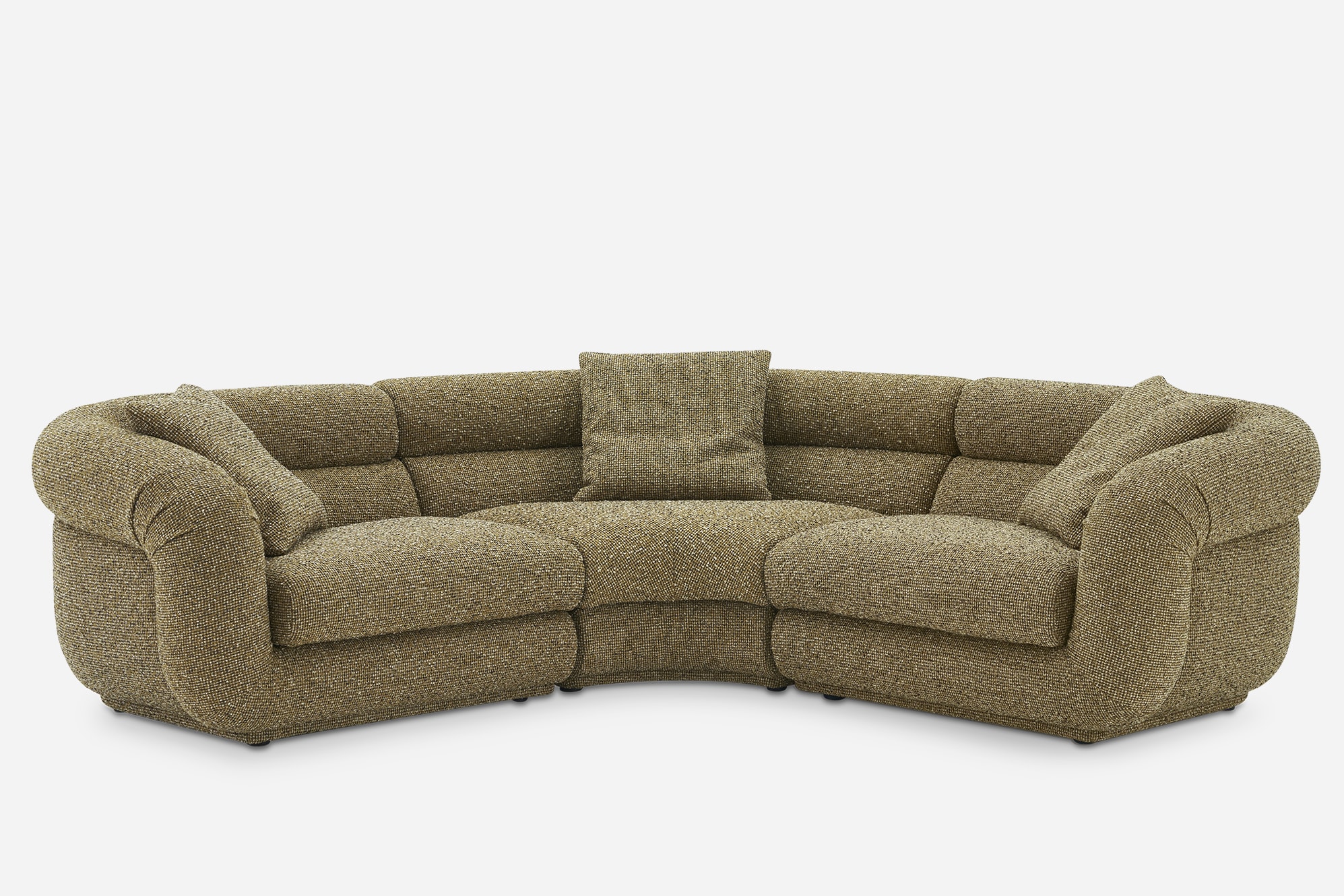 Solari Performance Fabric Sectional Sofa 1