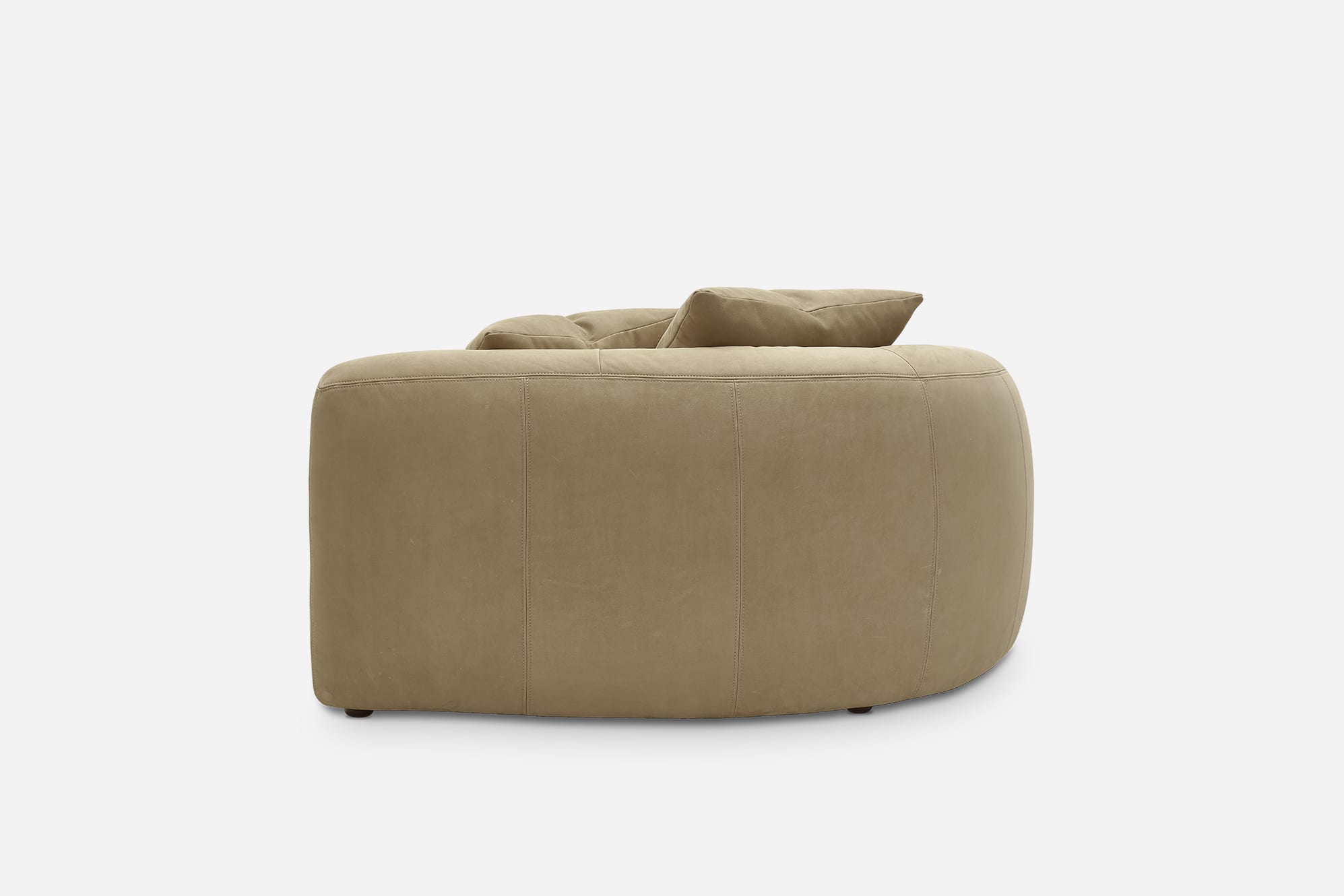 Fable Leather Left Arm Sofa 11