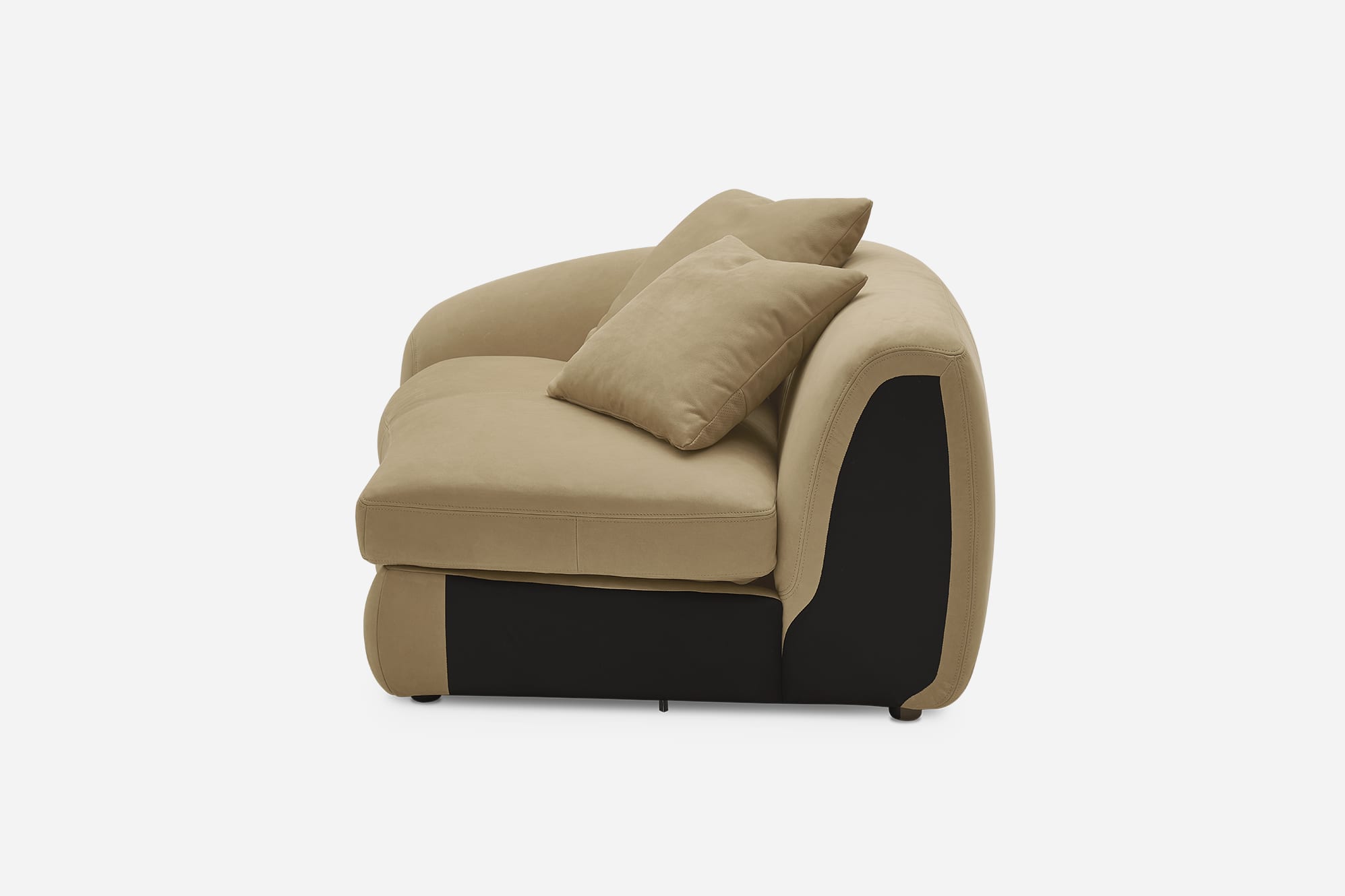 Fable Leather Left Arm Sofa 10