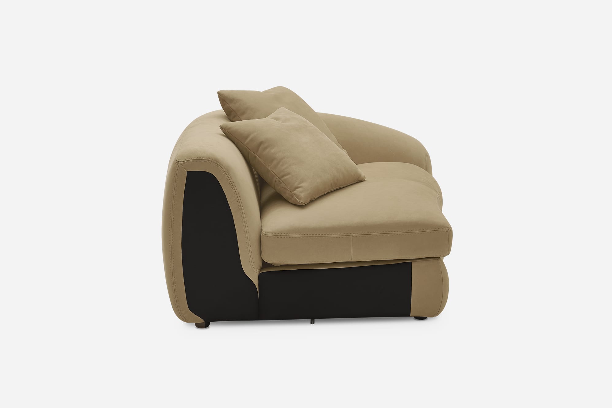 Fable Leather Right Arm Sofa 10