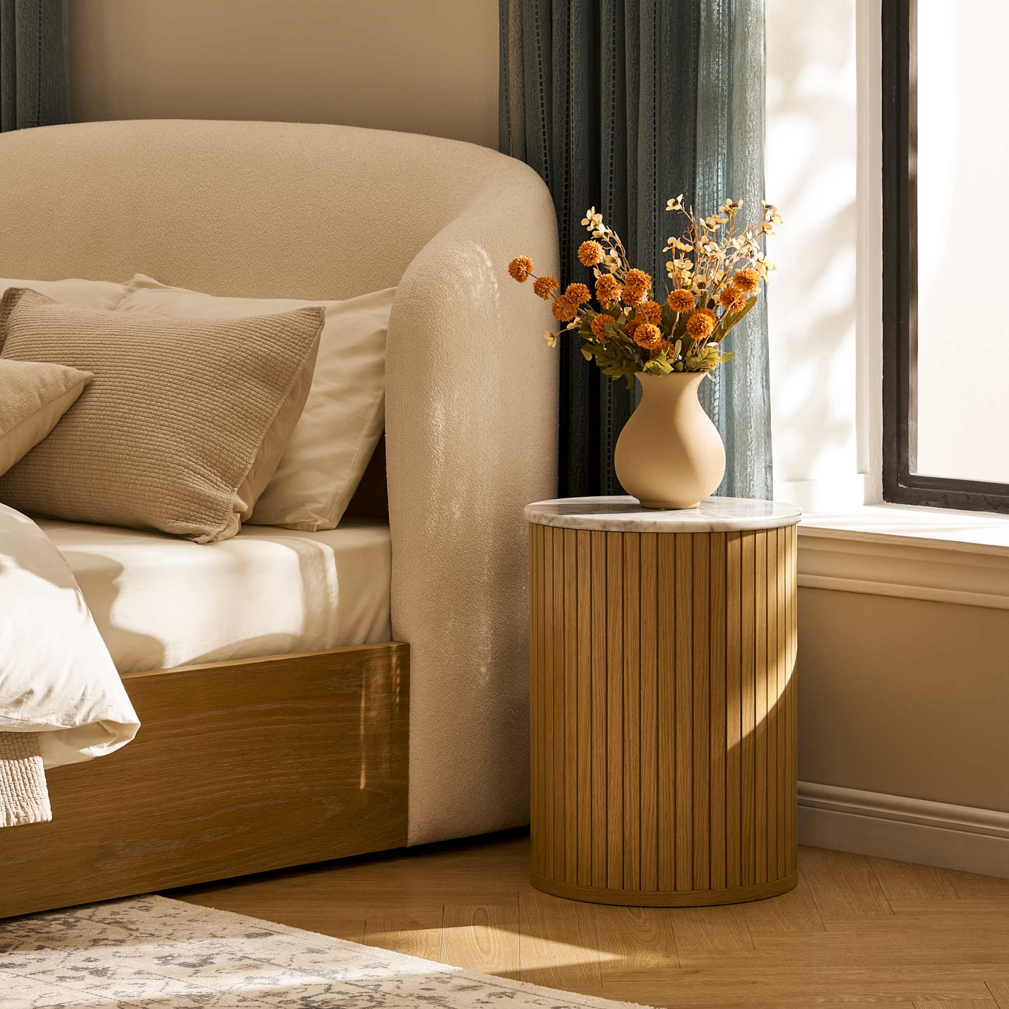 Harper Marble Side Table 0