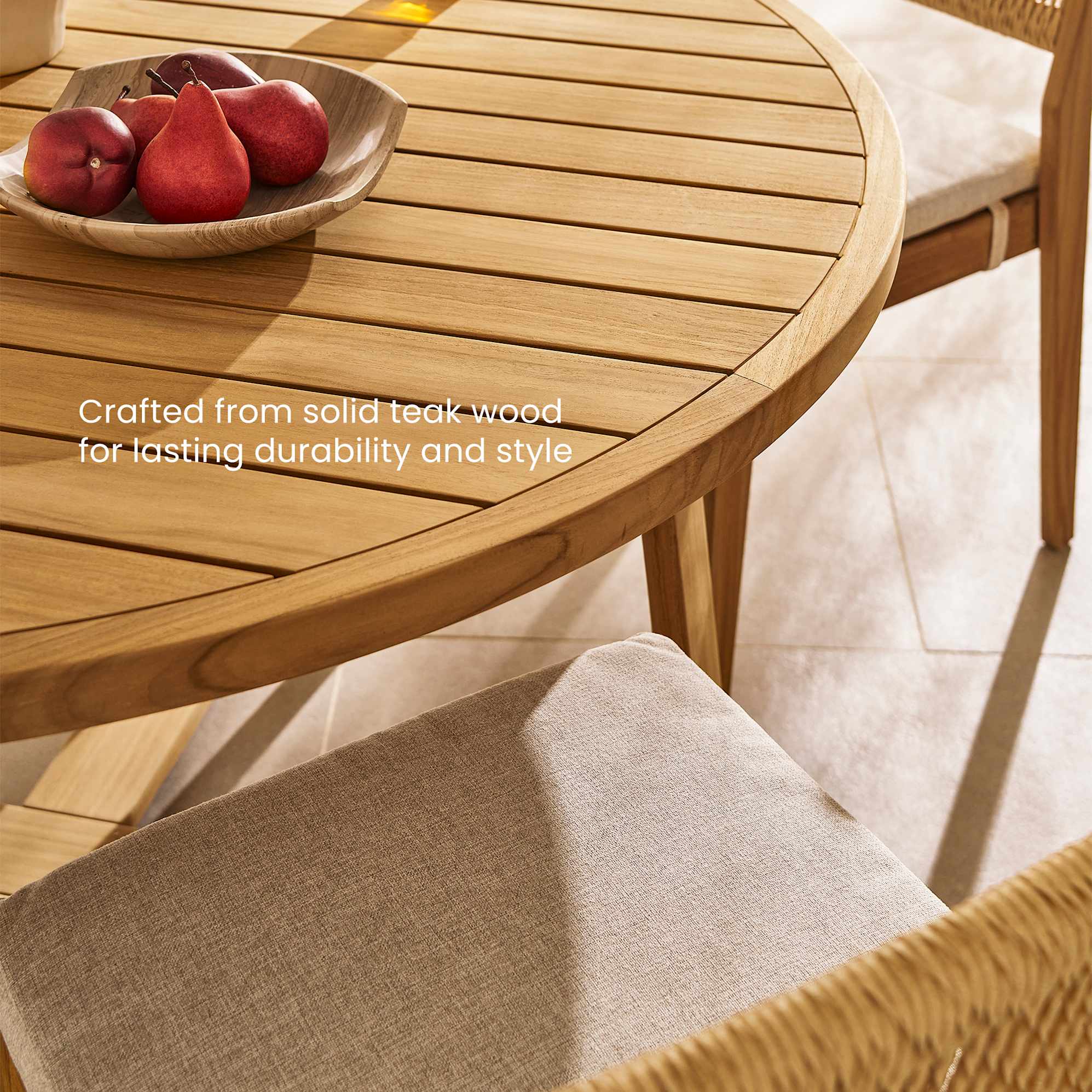 Rio Outdoor Round Dining Table 2