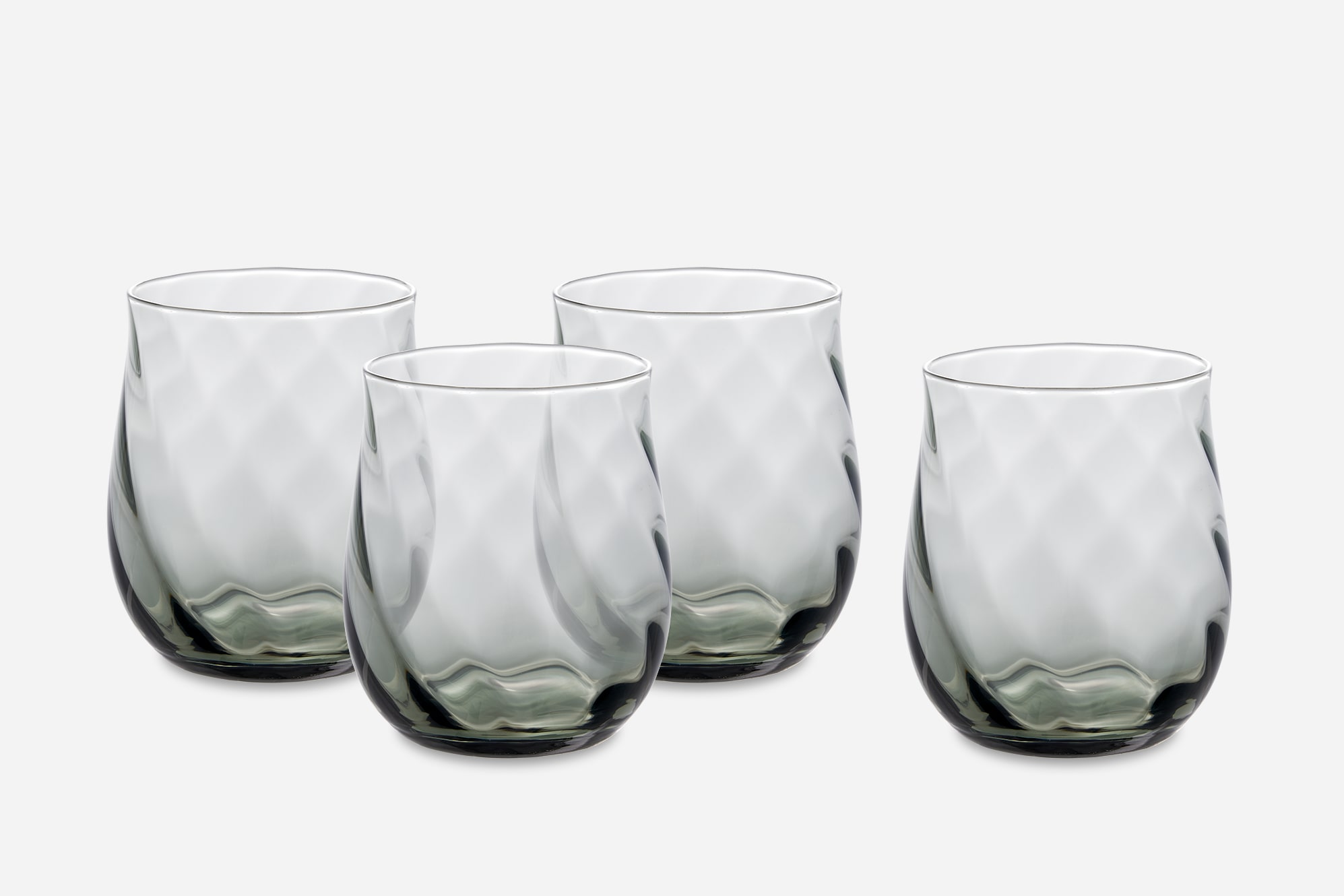 Cascade Short Drinking Glasses, Set of 4 1