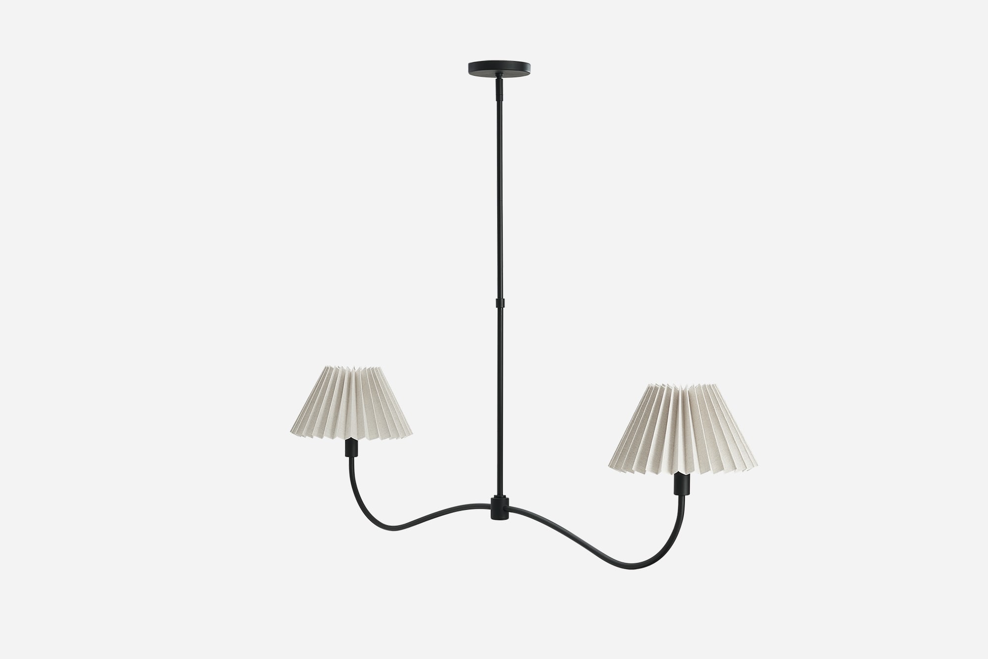 Iris 2-Light Chandelier 8