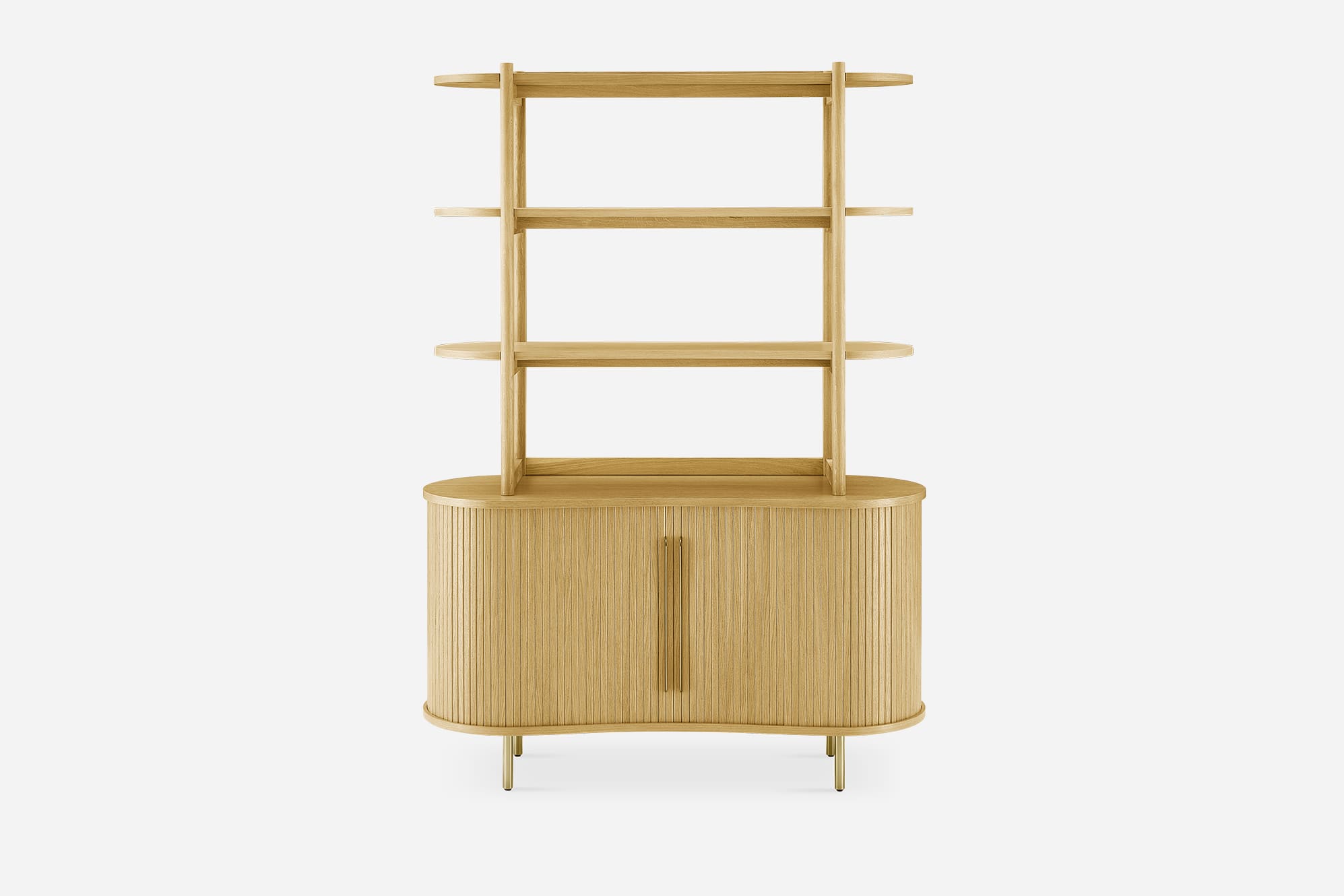 Harper Small Sideboard with Hutch 1