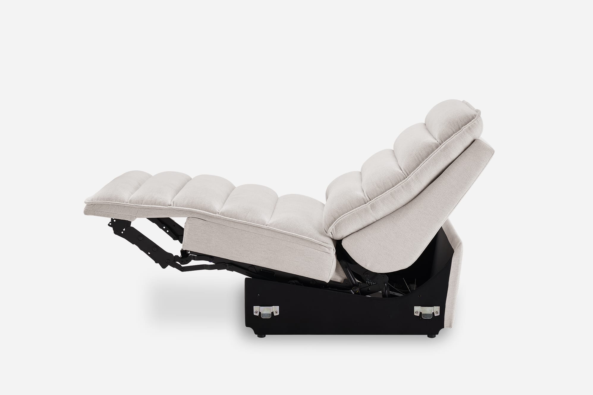 Reverie Performance Fabric Power Recliner Armless Sofa 1