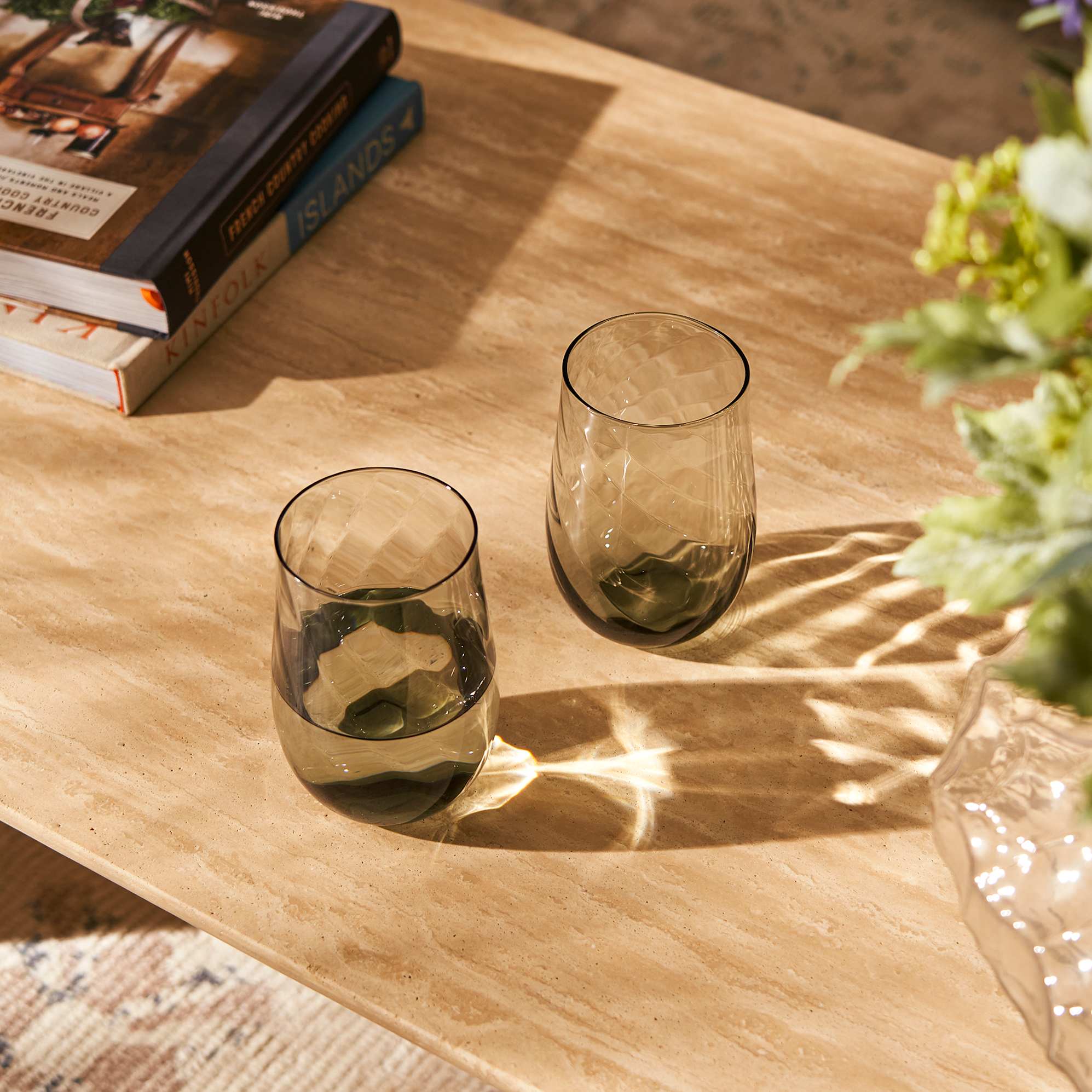 Cascade Tall Drinking Glasses, Set of 4 4