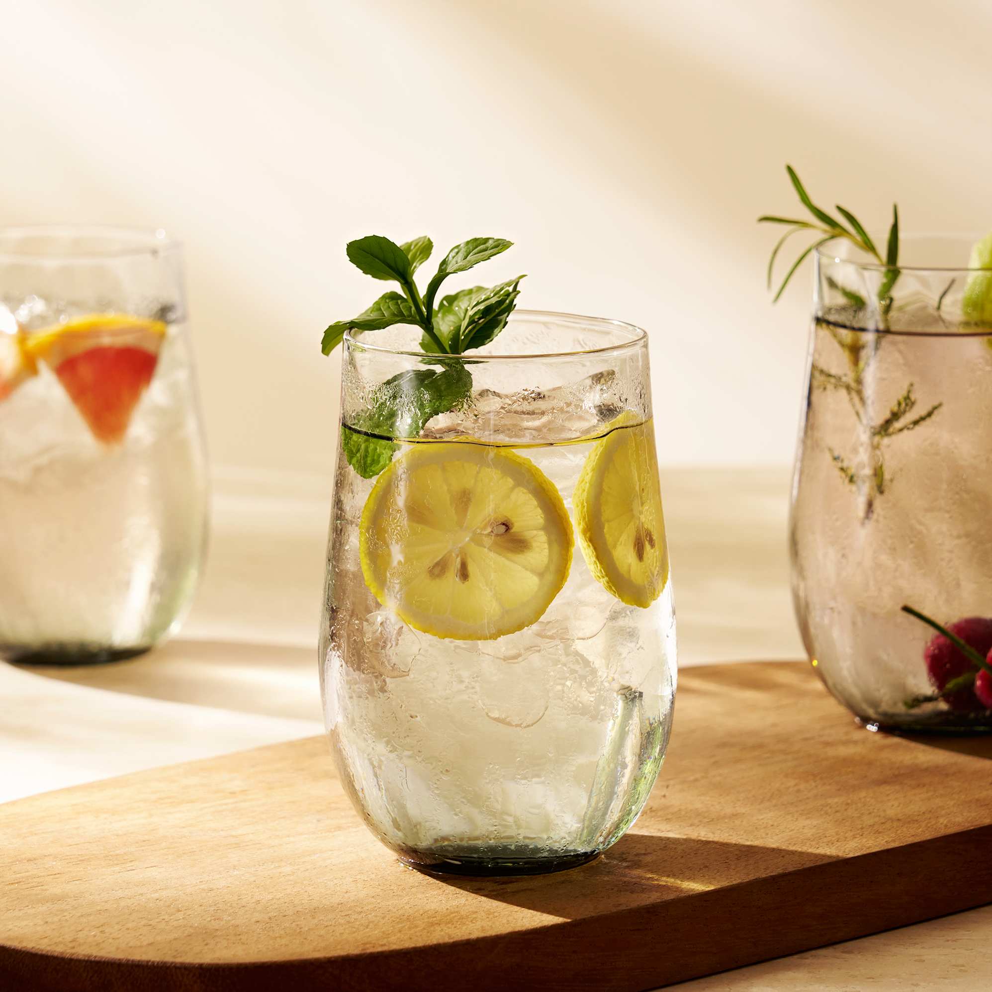 Cascade Tall Drinking Glasses, Set of 4 3