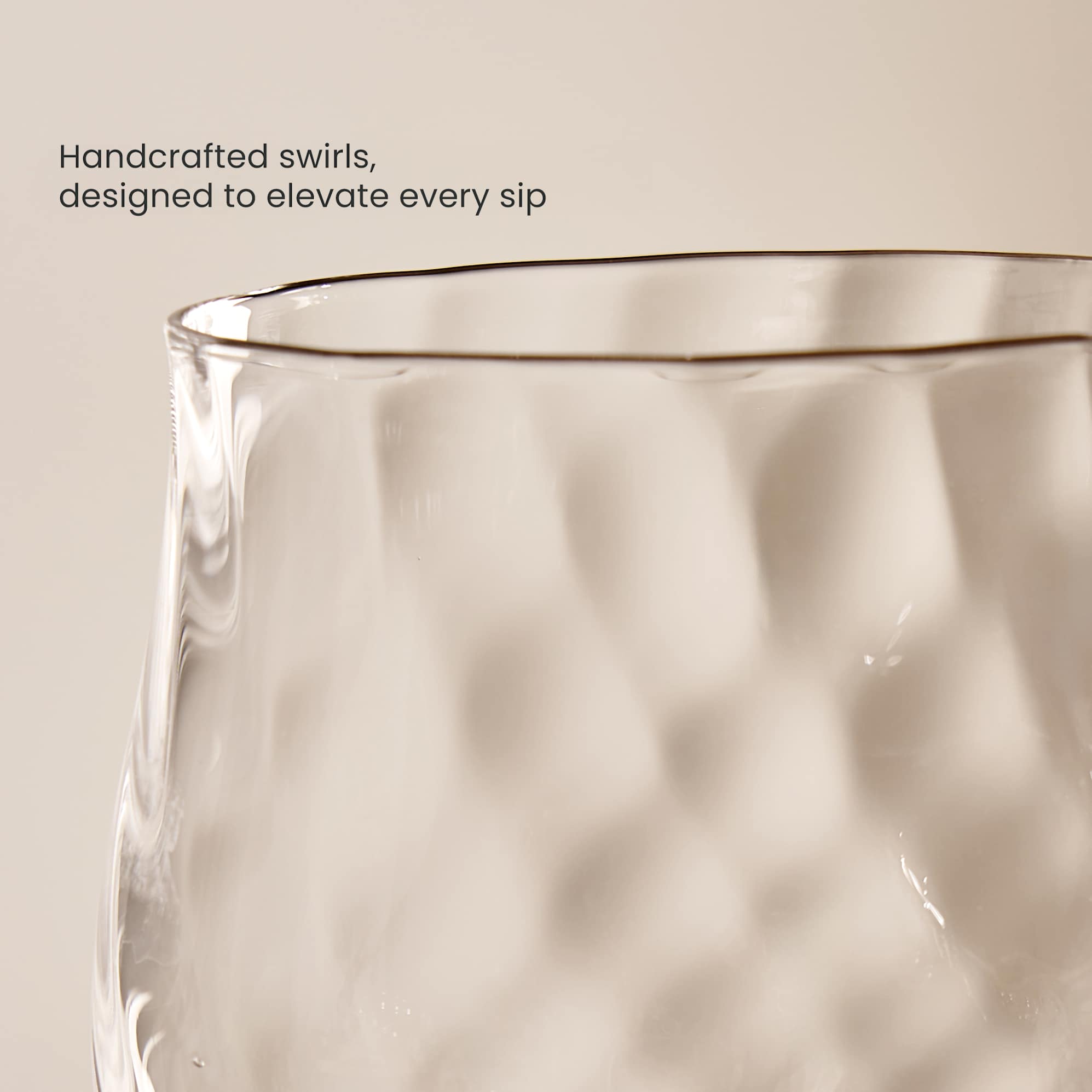 Cascade Coupe Glasses, Set of 4 3