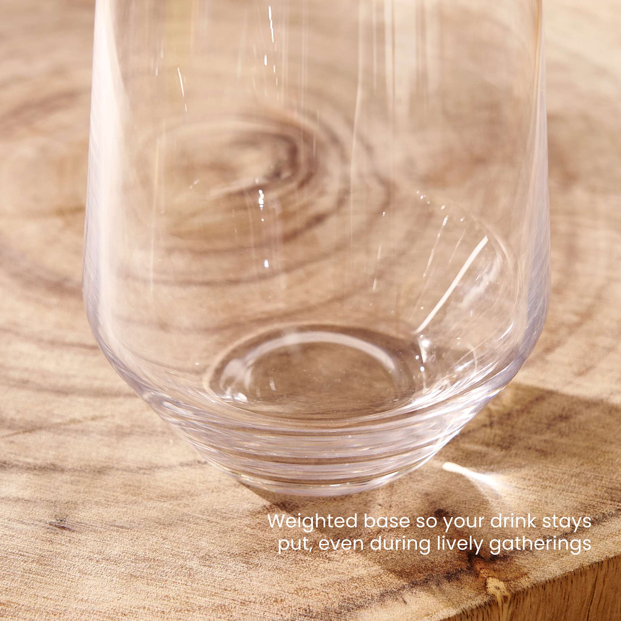 Prism Tall Drinking Glasses, Set of 4 4