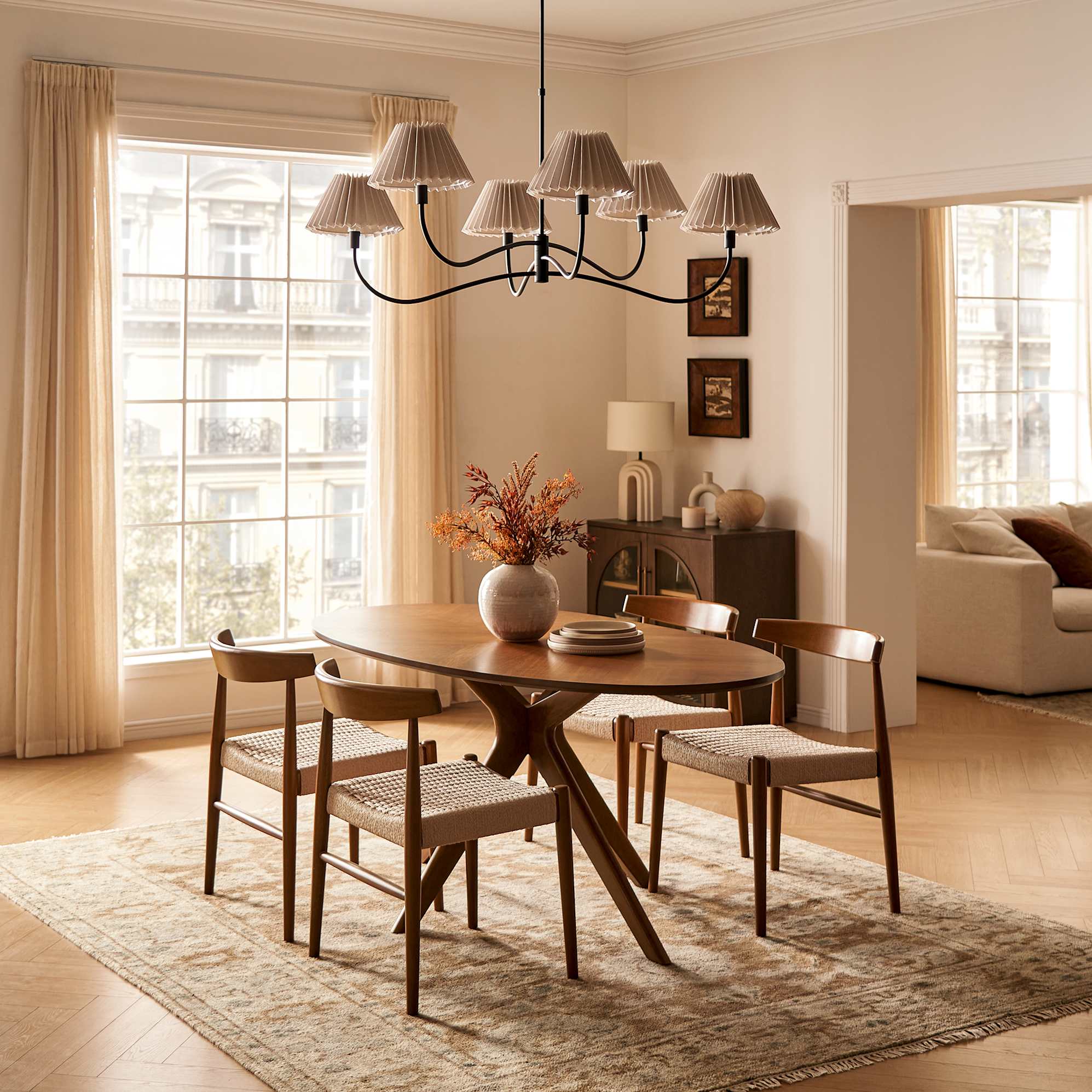 Iris 6-Light Chandelier 7