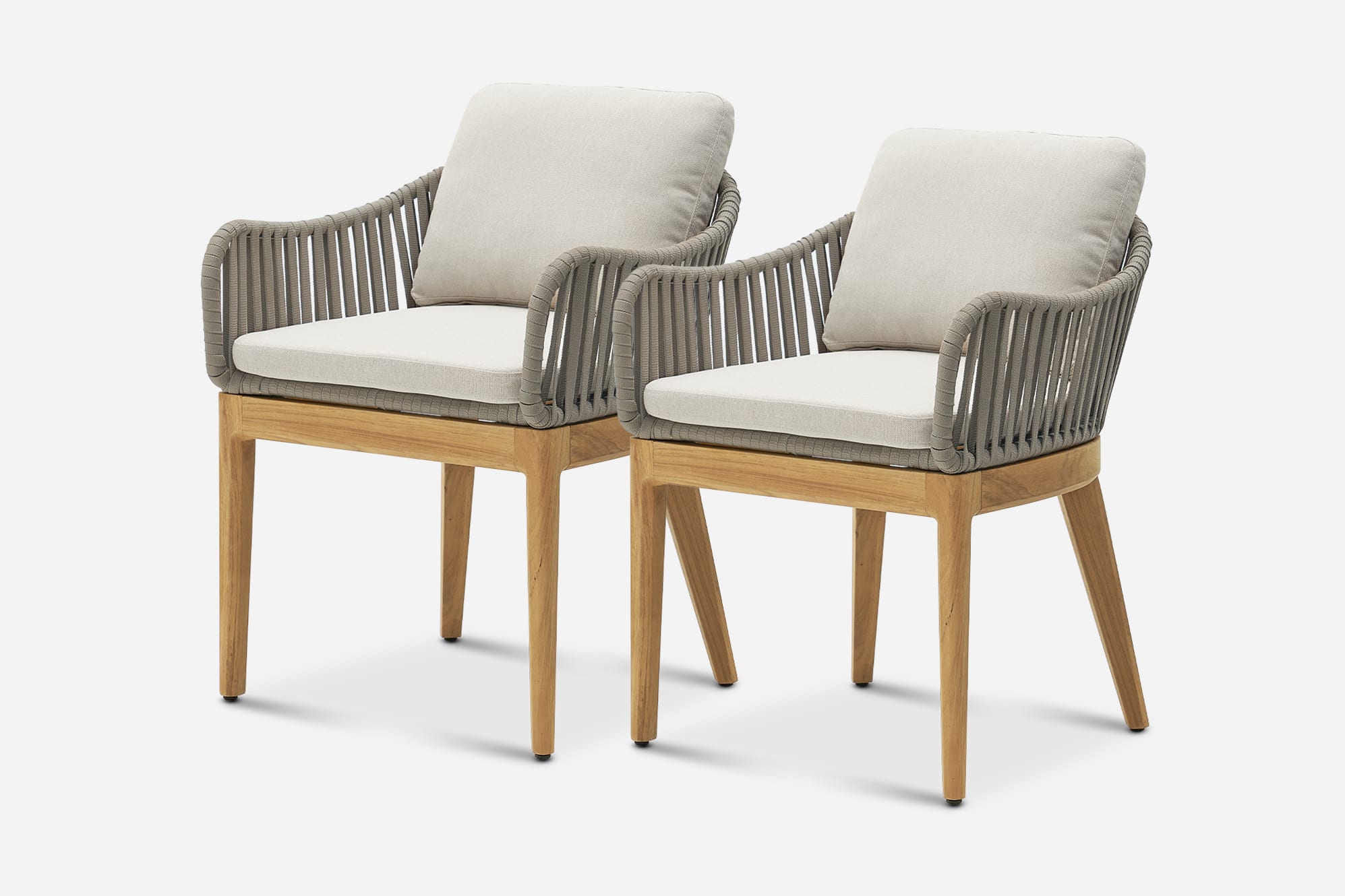 Isla Outdoor Dining Chair Set 2