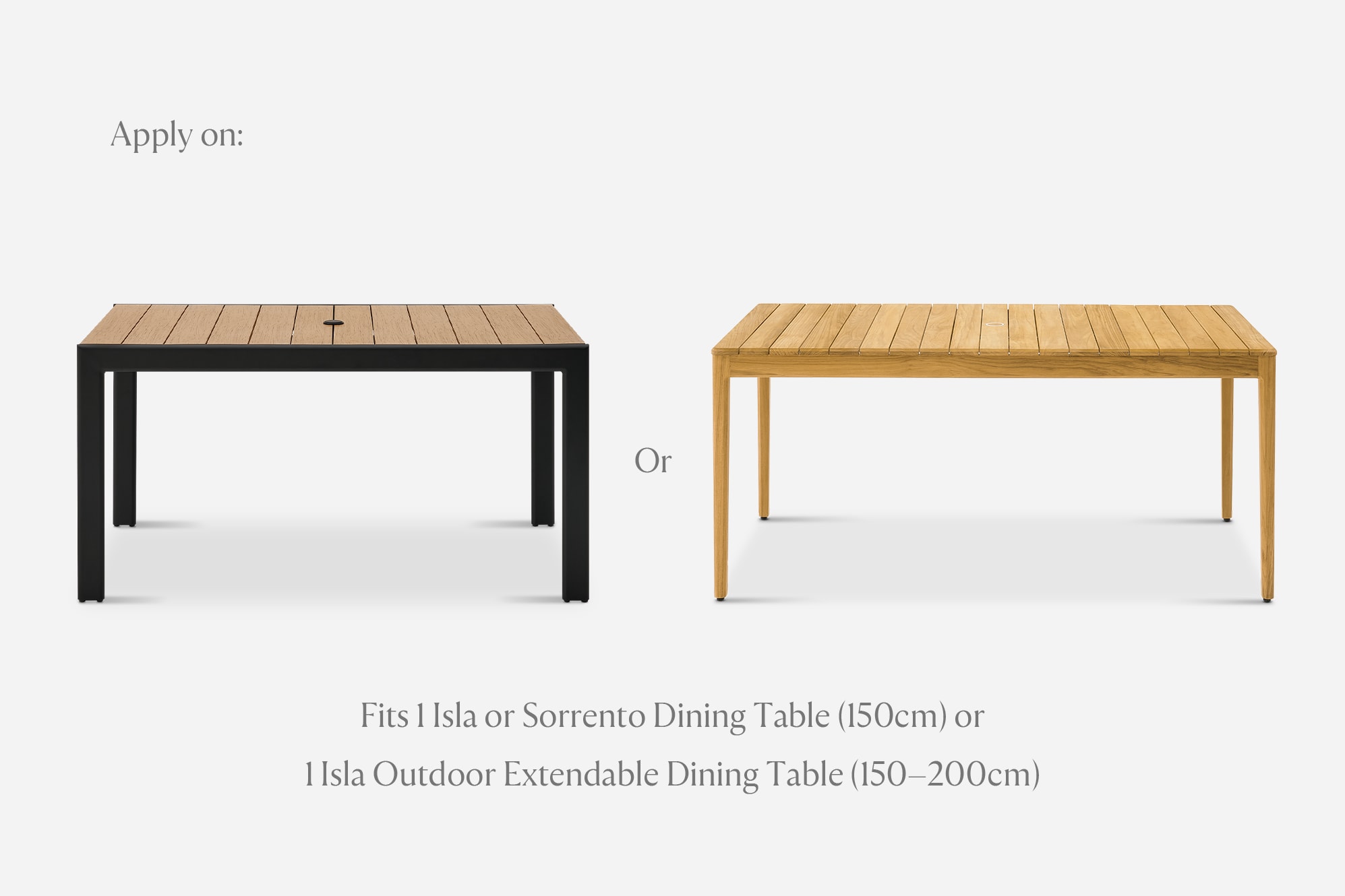 Sorrento/Isla Outdoor Dining Table Cover 4