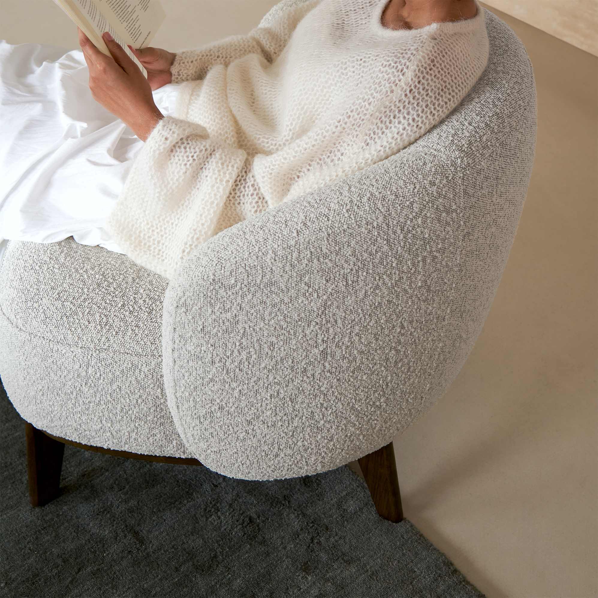 Avery Performance Bouclé Armchair 3