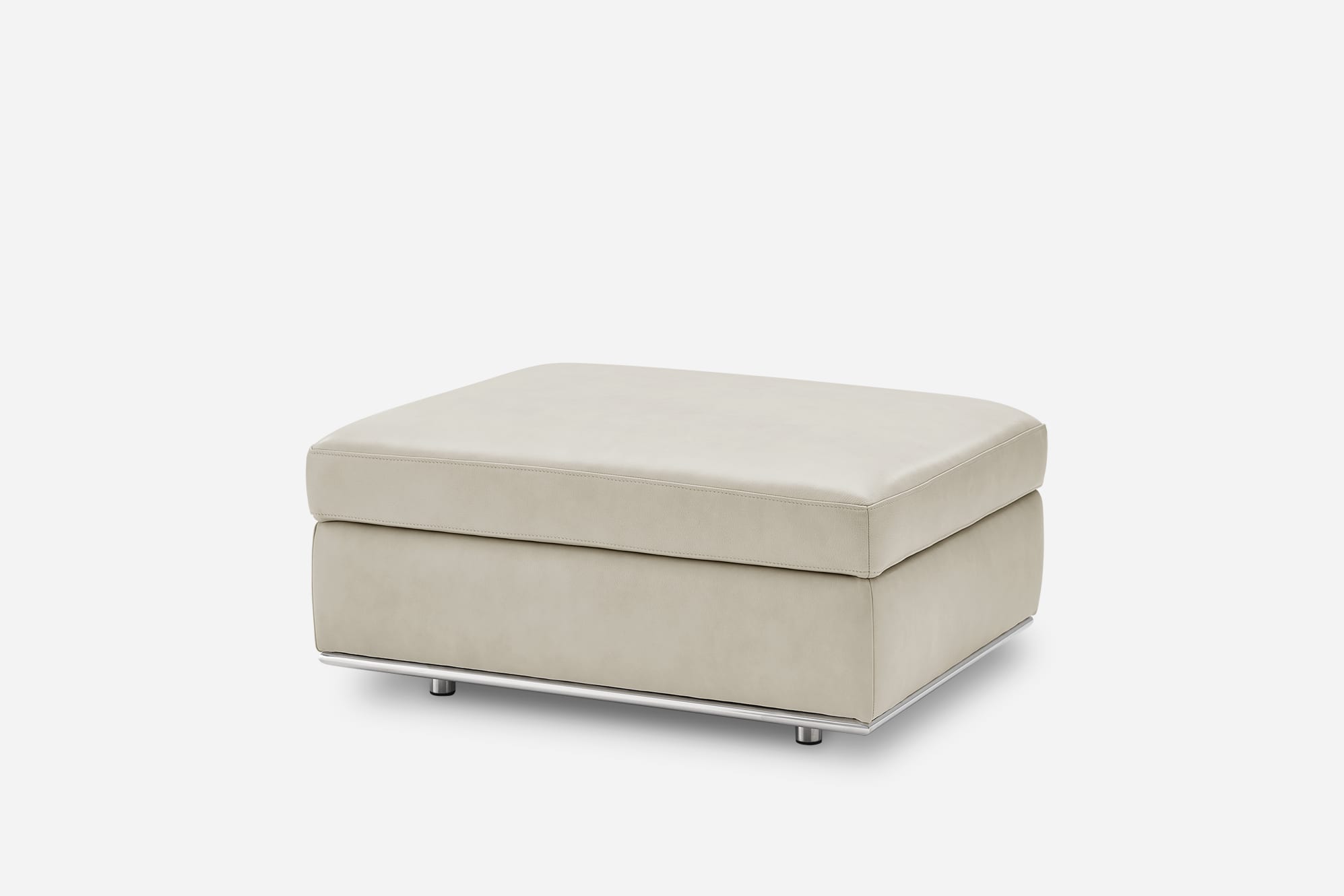 Hamilton Leather Storage Ottoman 6