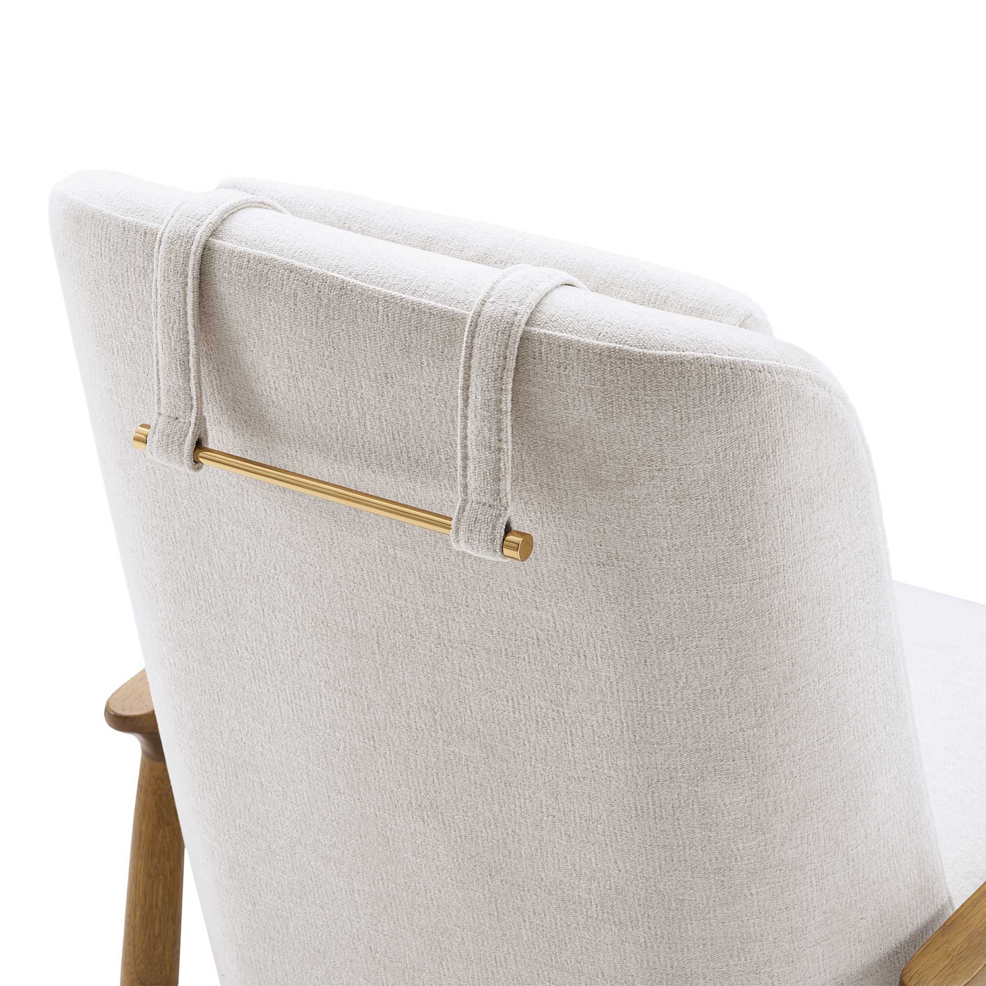 Desmond Rocking Armchair with Ottoman 6