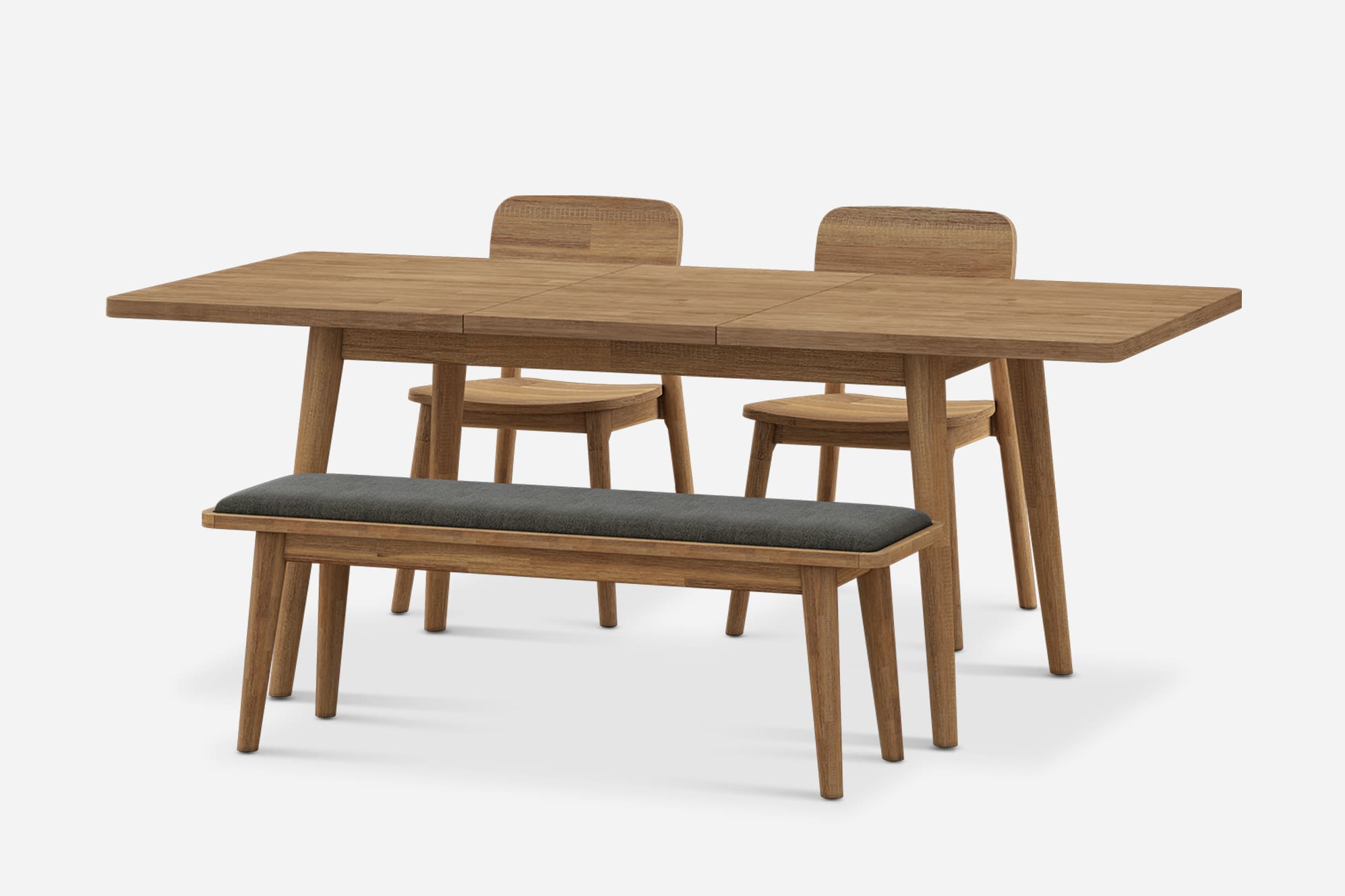 Seb Extendable Dining Set for 4-6 2