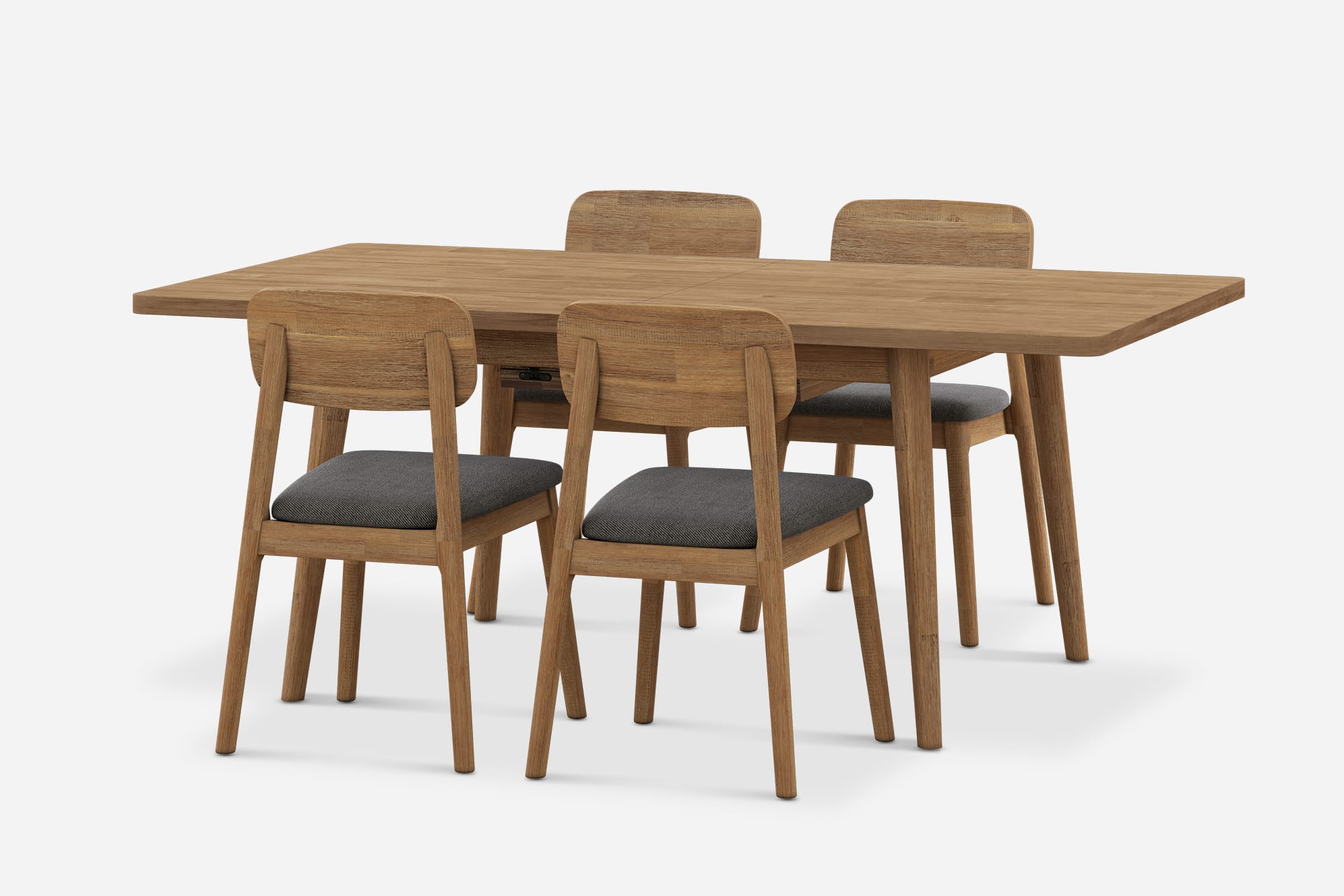 Seb Extendable Dining Set for 6-8 2