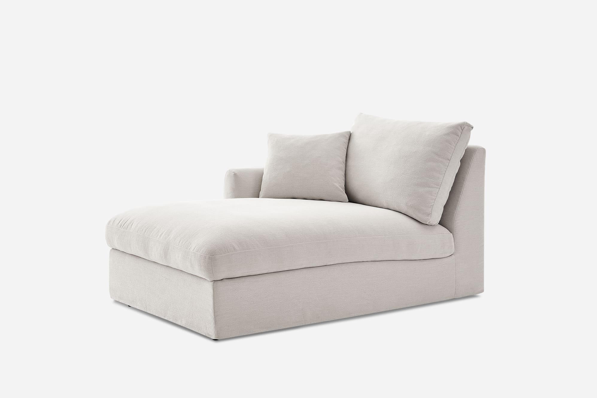 Agnes Slipcover Storage Left Chaise 8