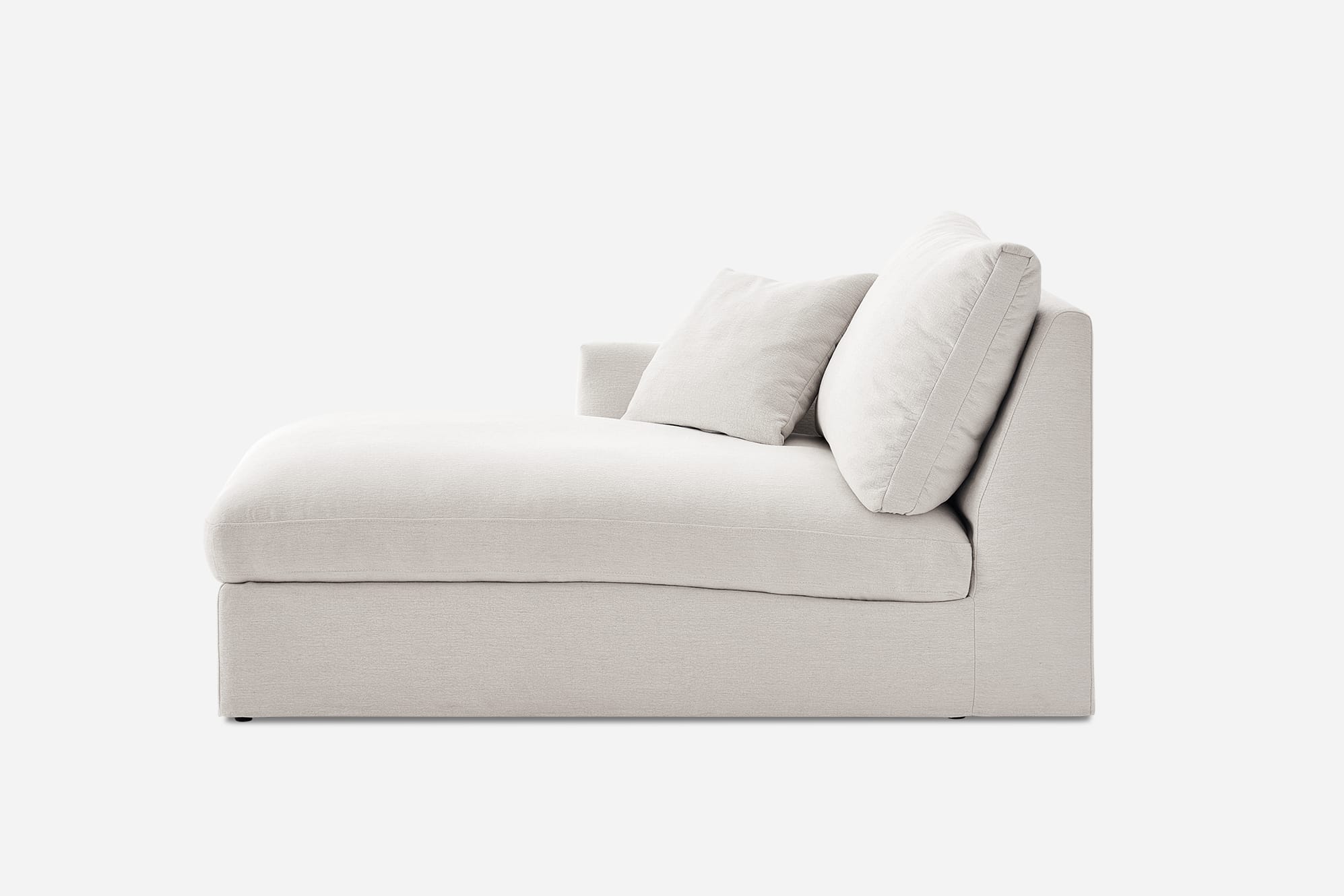 Agnes Slipcover Storage Left Chaise 9