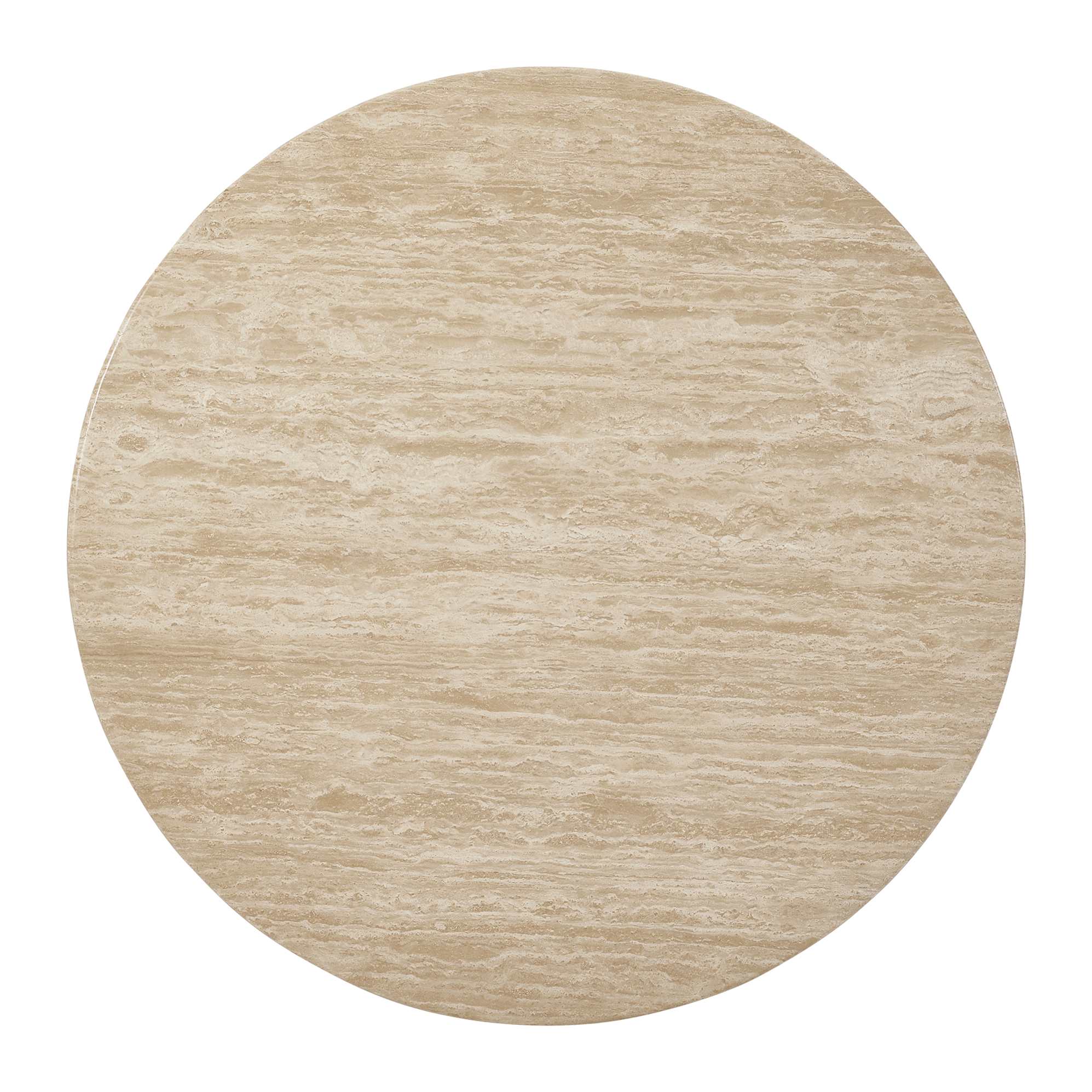 Belmont Travertine Round Dining Table 5