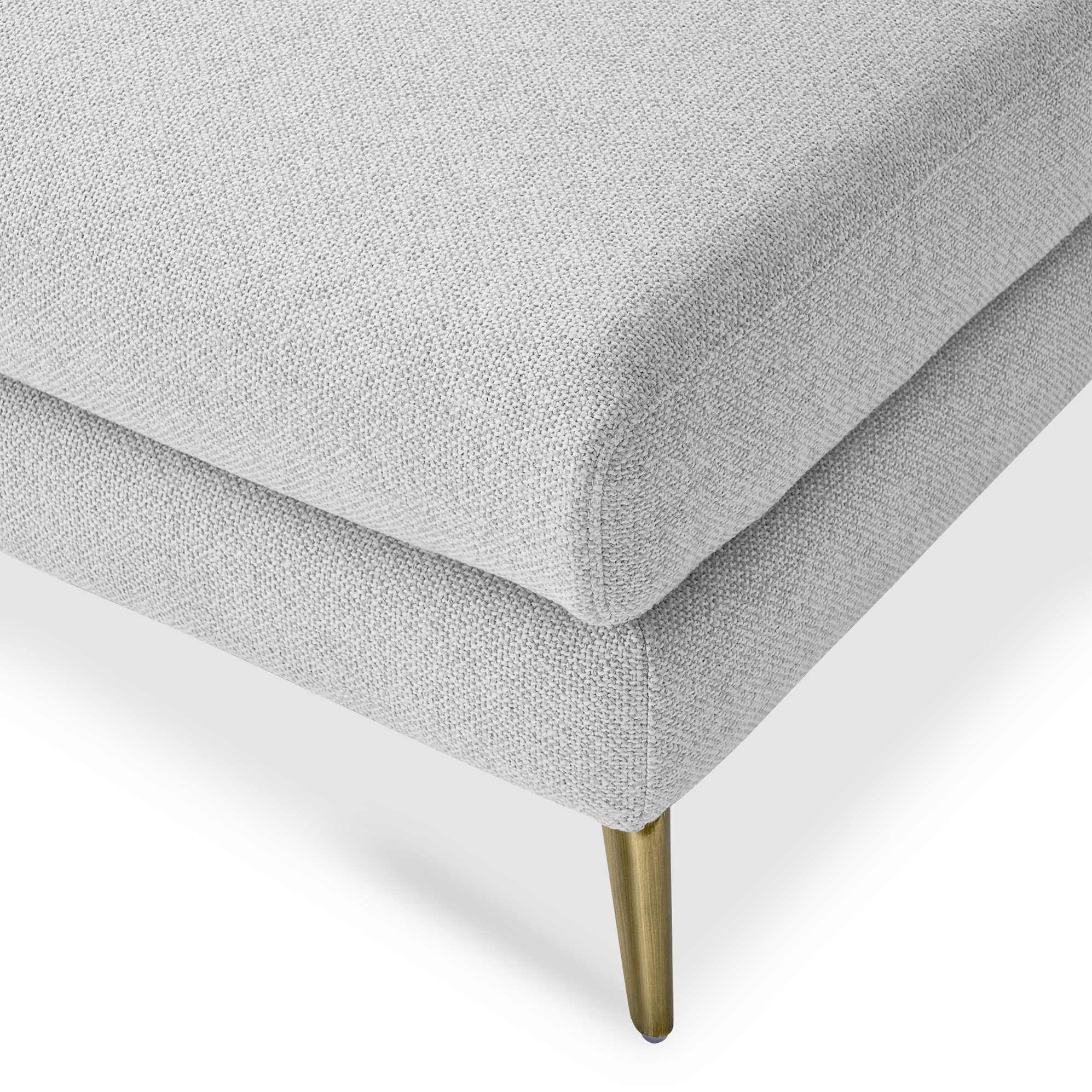 Lena Performance Fabric 2 Seater Sofa with Ottoman 5