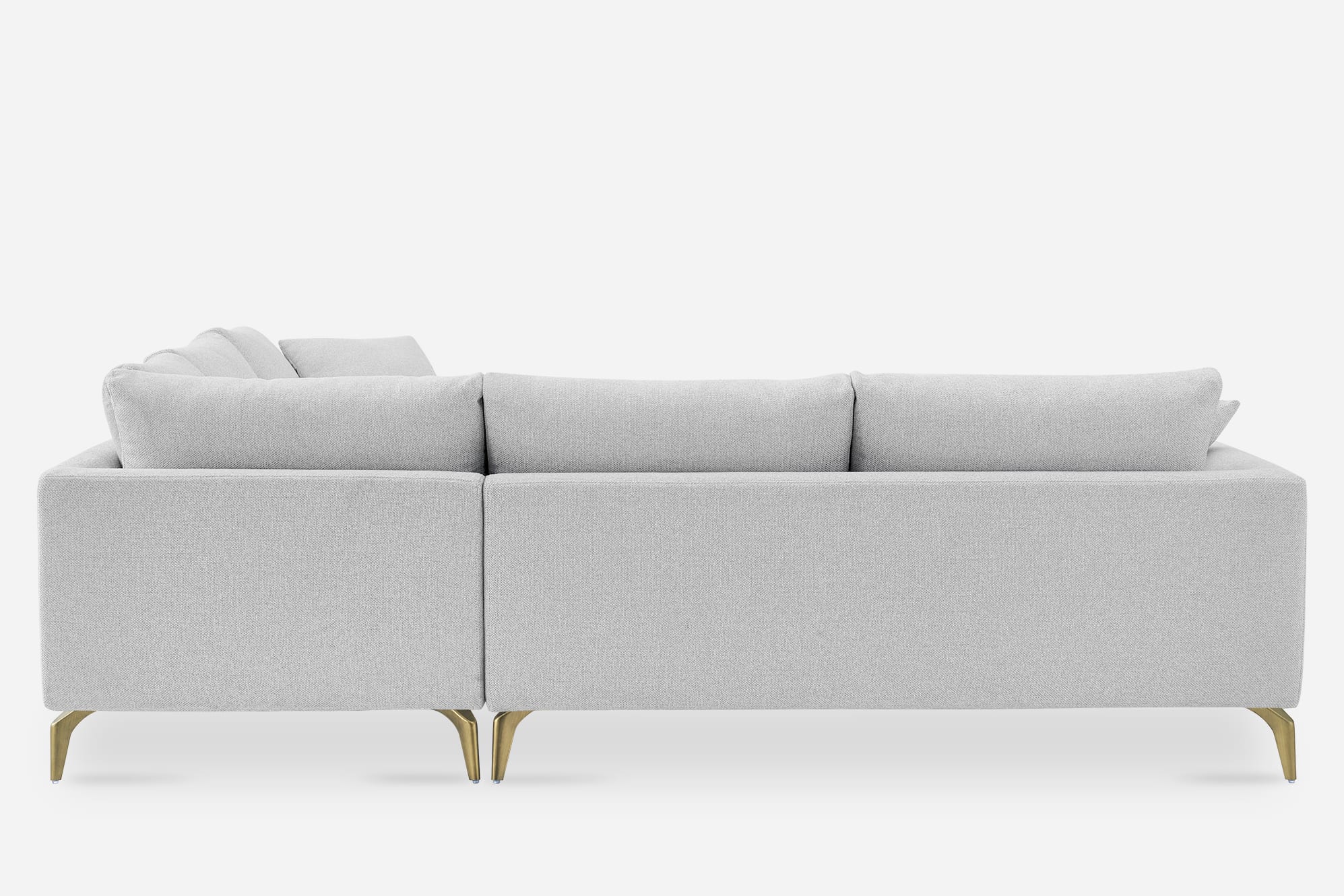 Lena Performance Fabric L-Shape Sectional Sofa 7