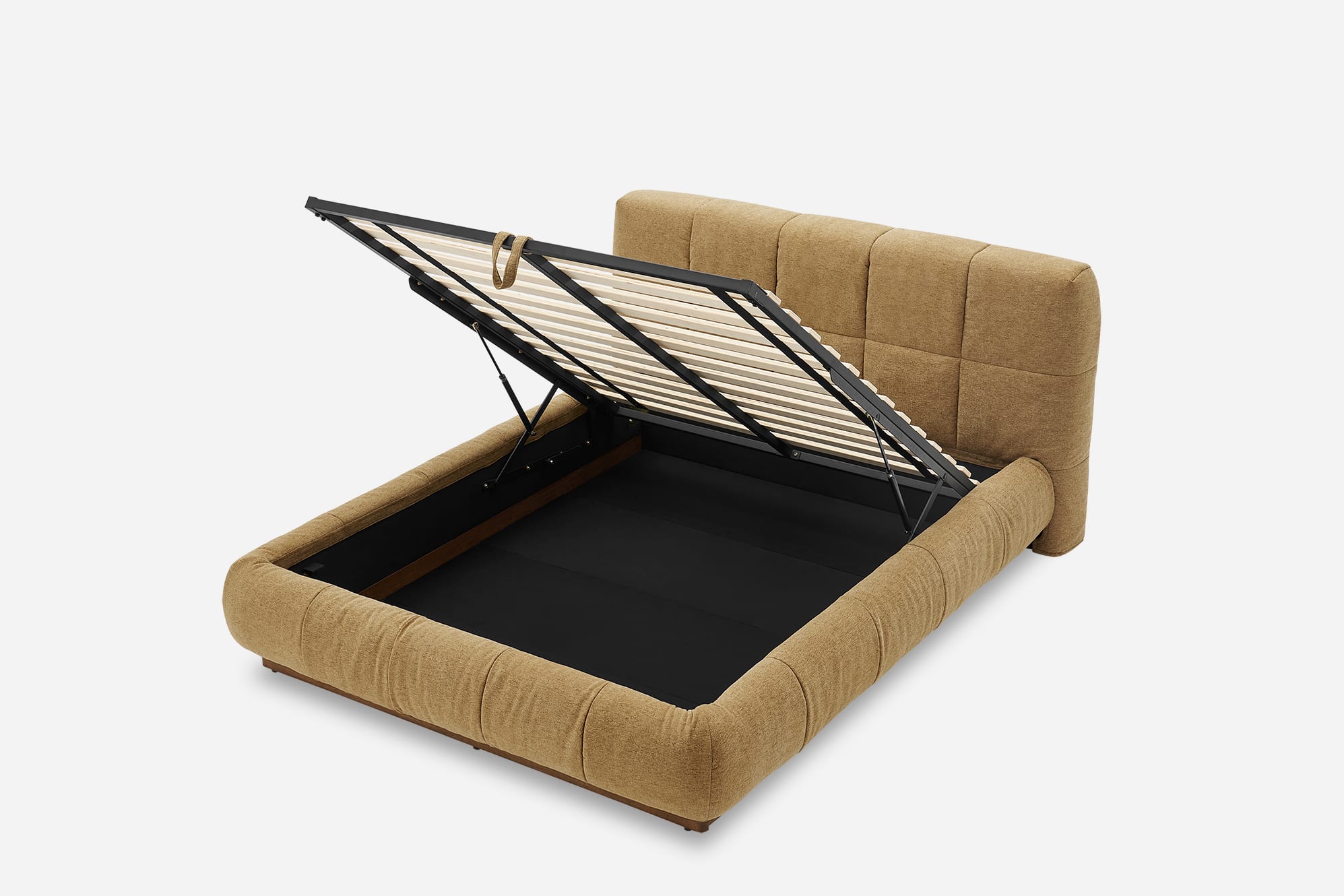 Esmee Performance Fabric Ottoman Storage Bed 2