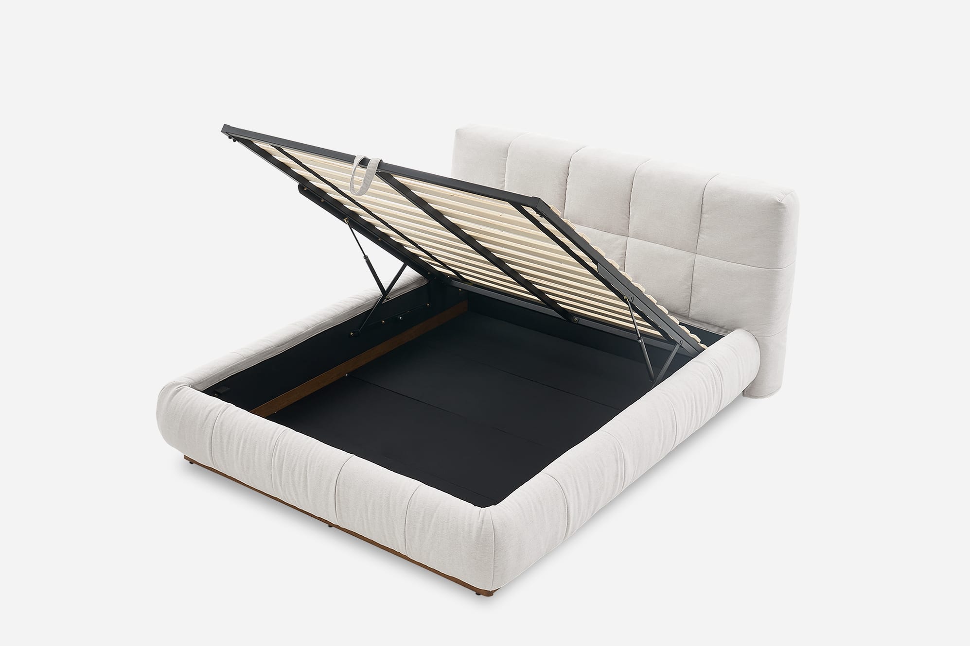 Esmee Performance Fabric Storage Bed 2