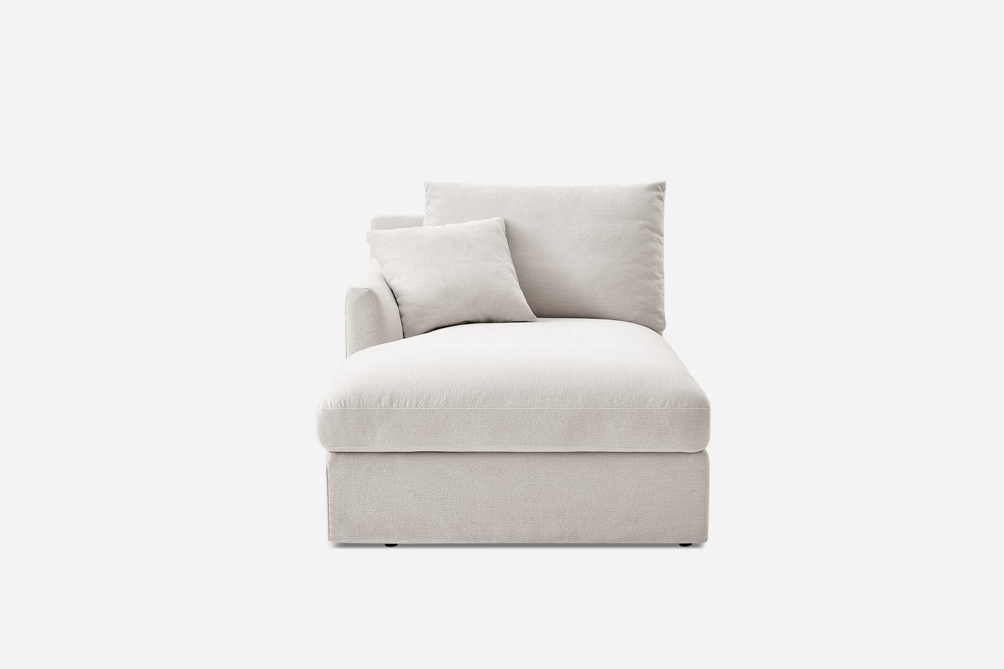 Agnes Slipcover Storage Left Chaise 0