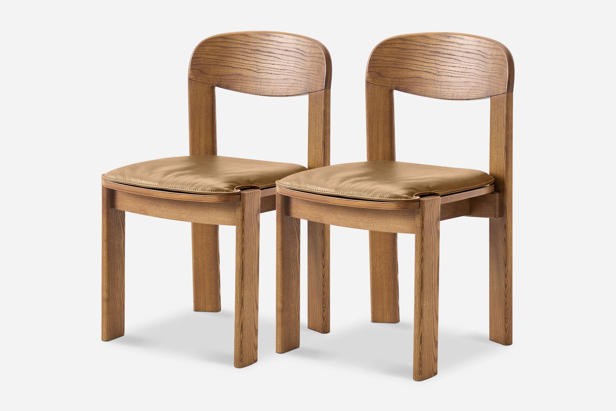 Anya Leather Dining Chair Set 0