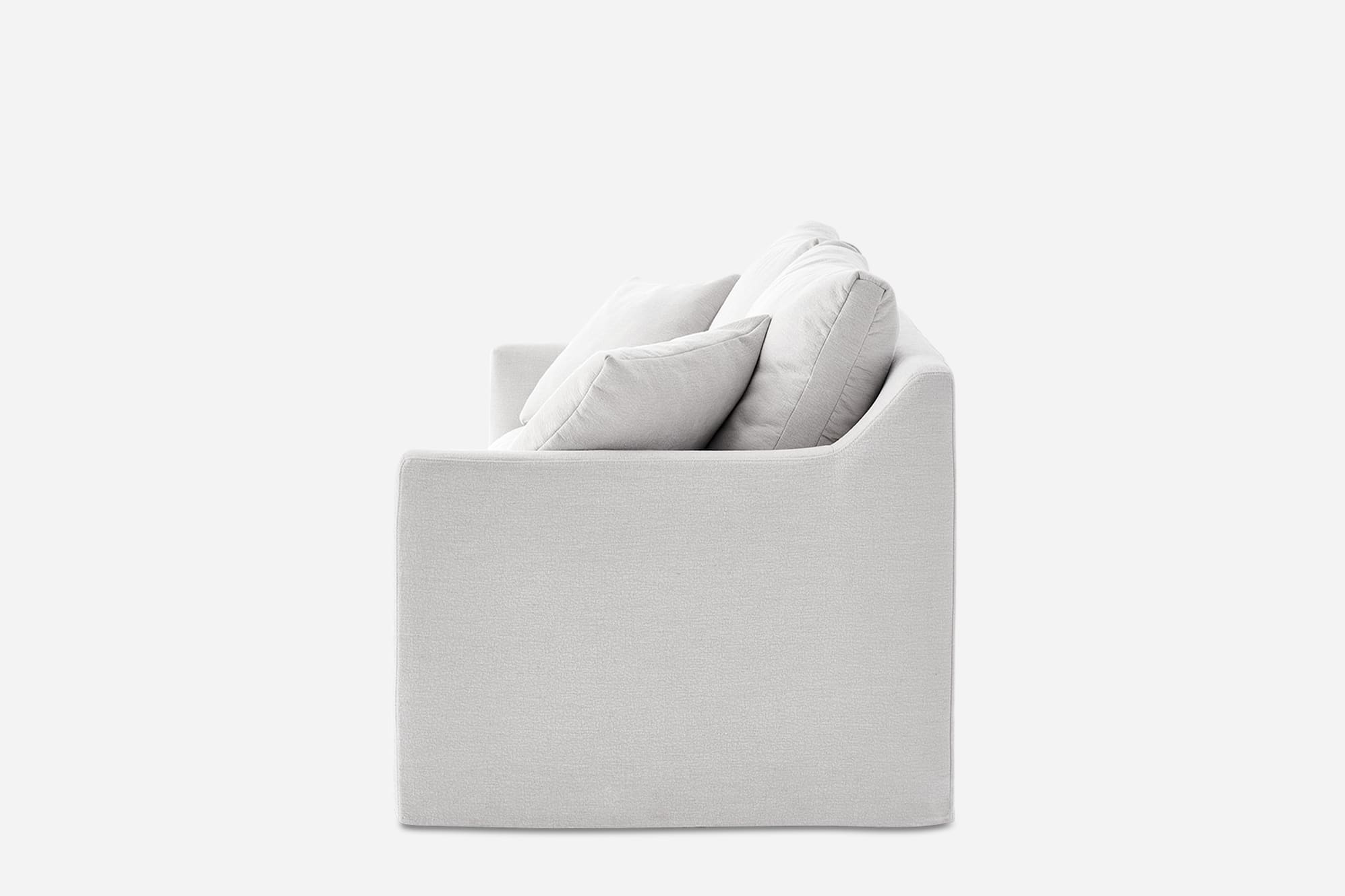 Agnes Slipcover Storage 3 Seater Sofa 8