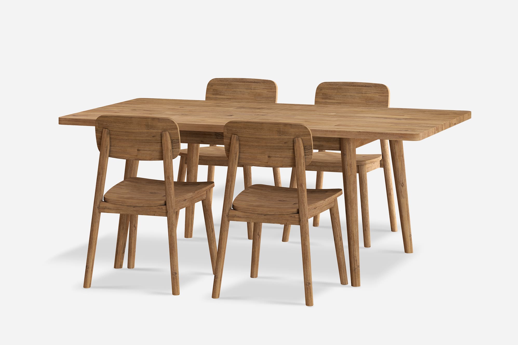 Seb Extendable Dining Set for 6-8 2
