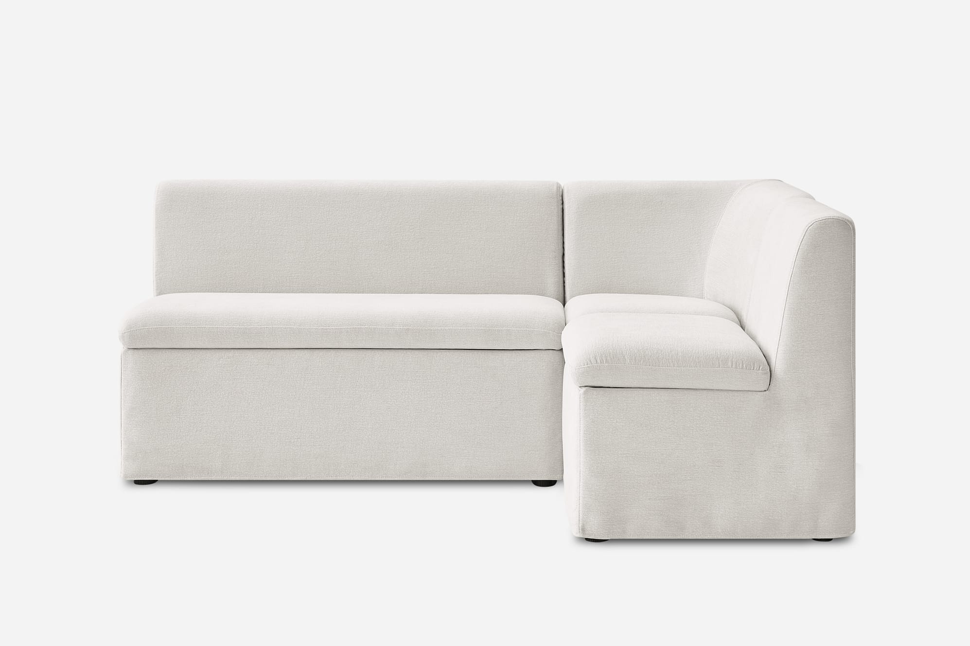 Callie Slipcover L-Shaped Storage Banquette 5