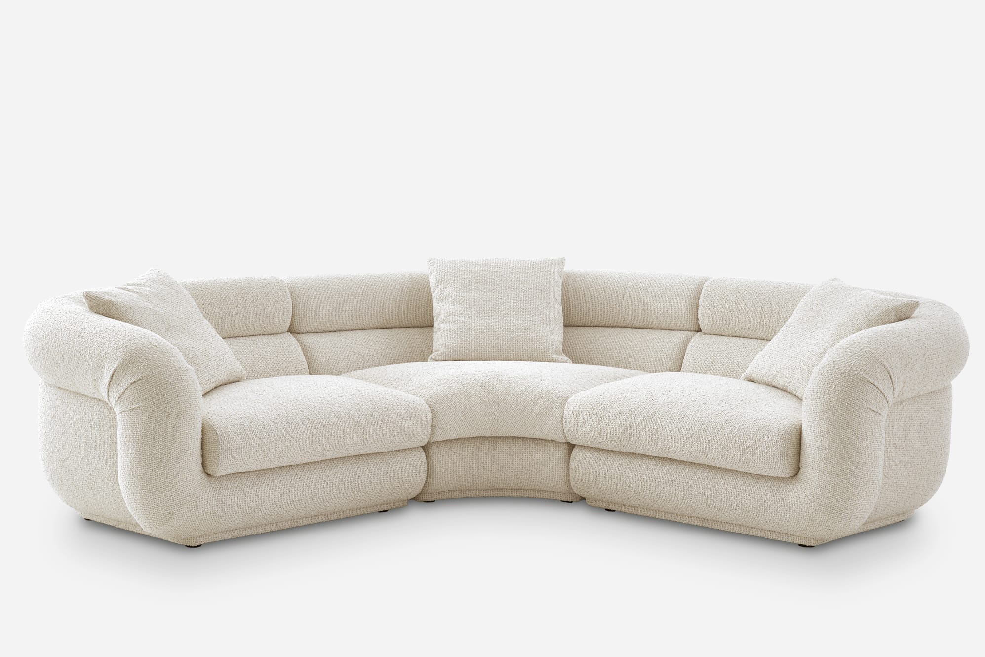Solari Performance Fabric Sectional Sofa 1