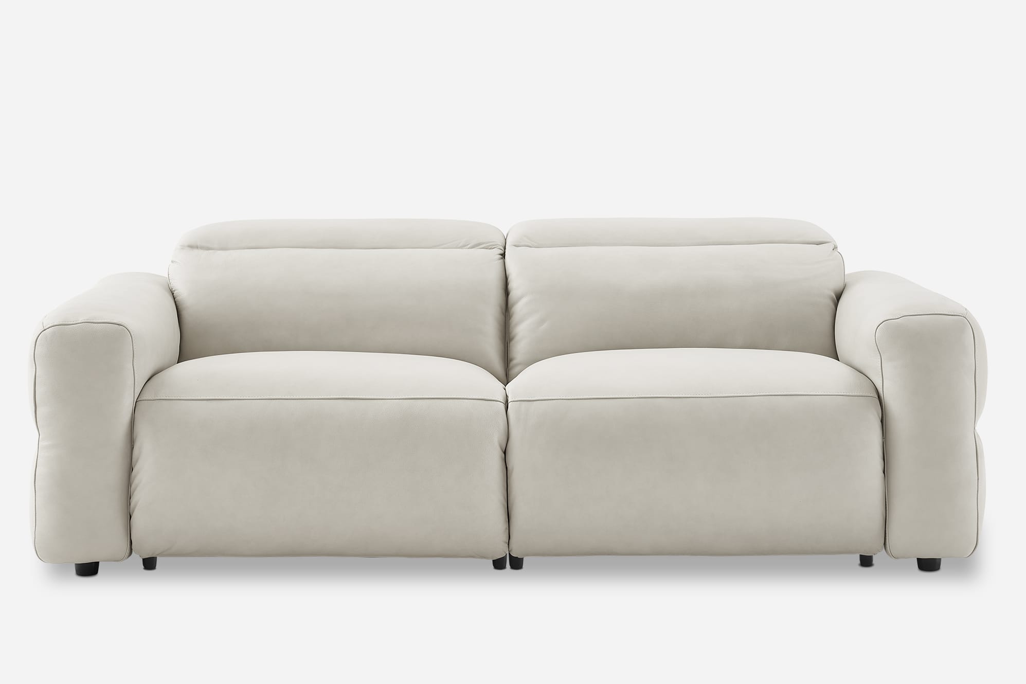 Jaron Leather Recliner 3 Seater Sofa 2