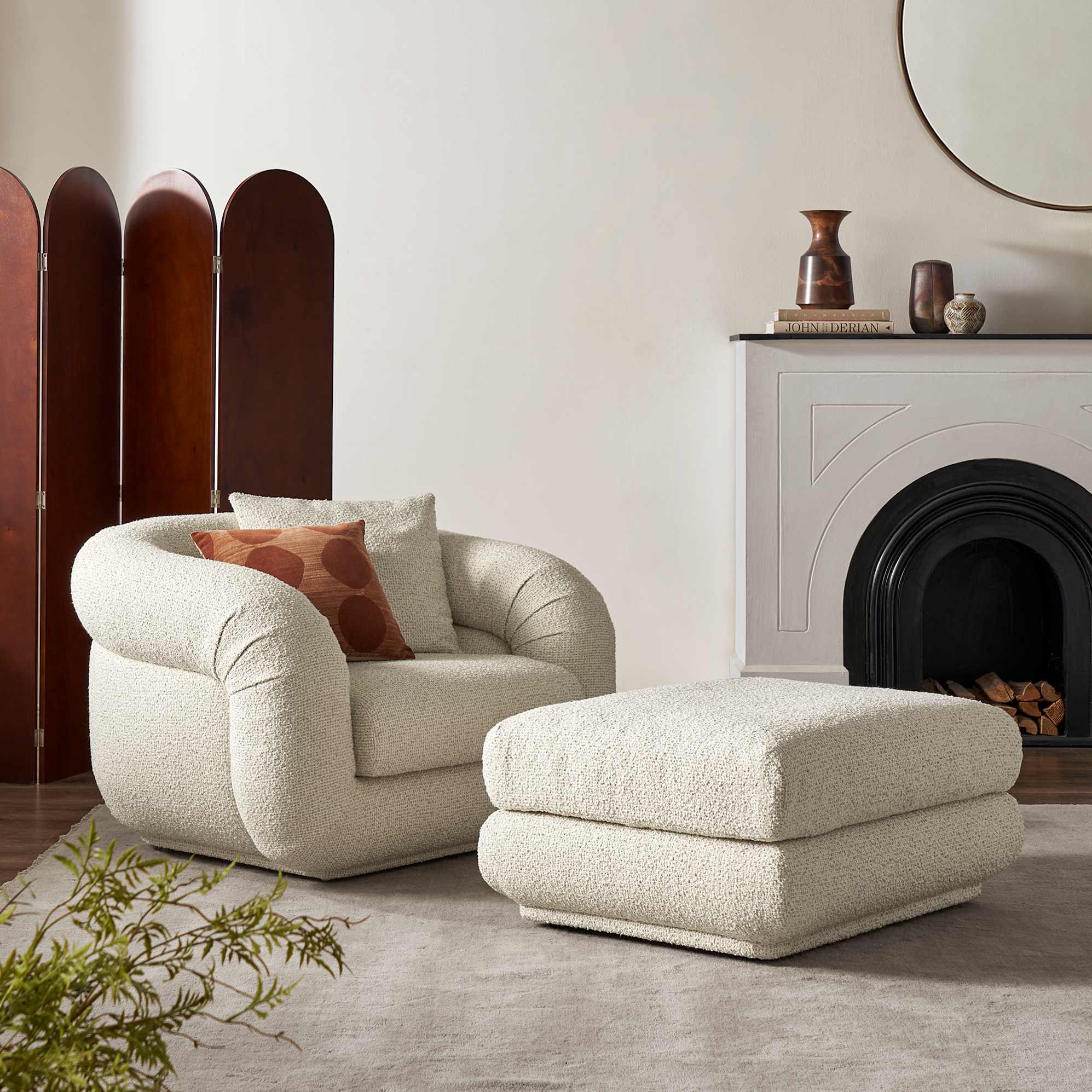 Solari Performance Fabric Swivel Chair 2