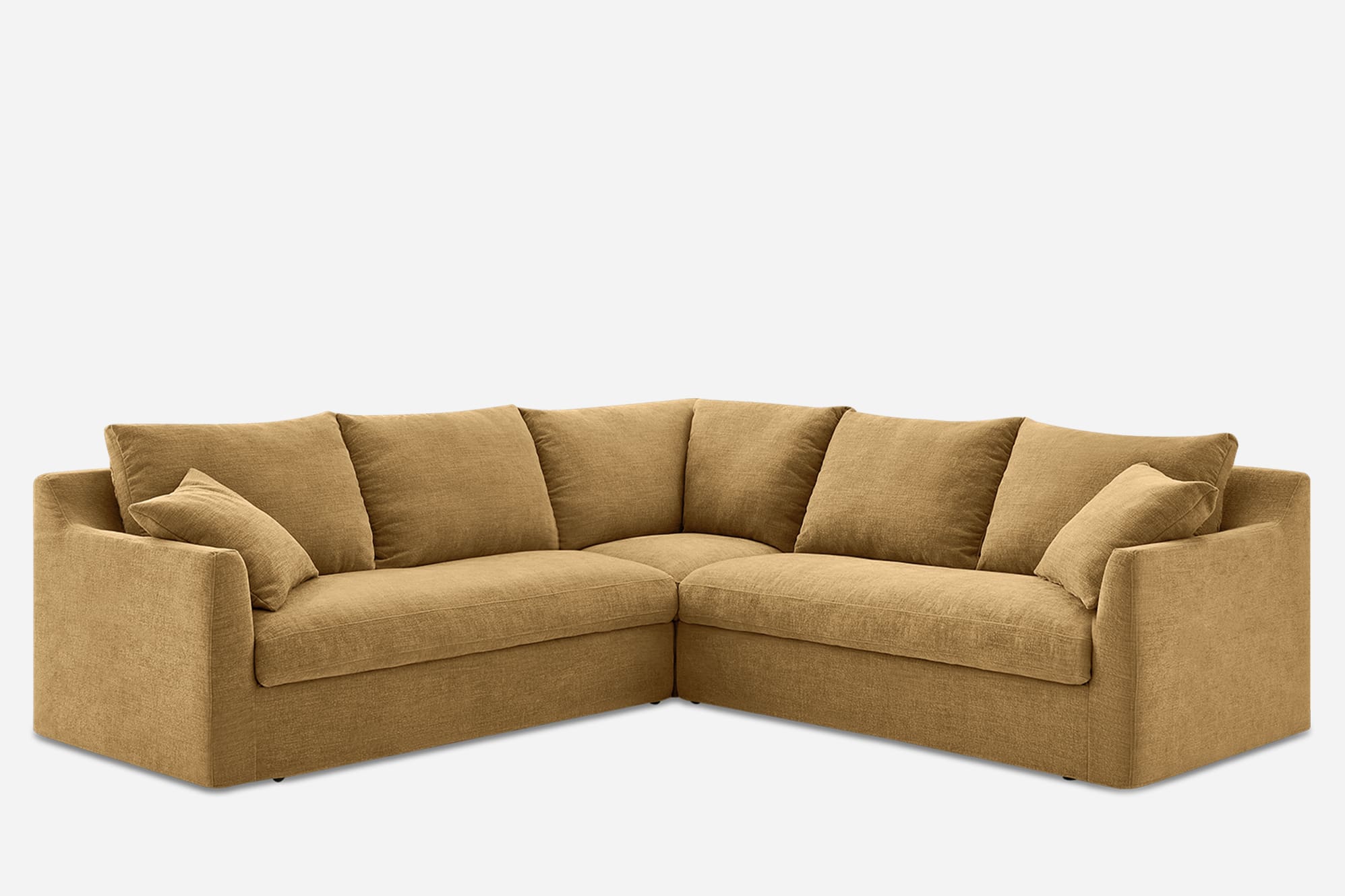 Agnes Slipcover Storage L-Shaped Sofa 2