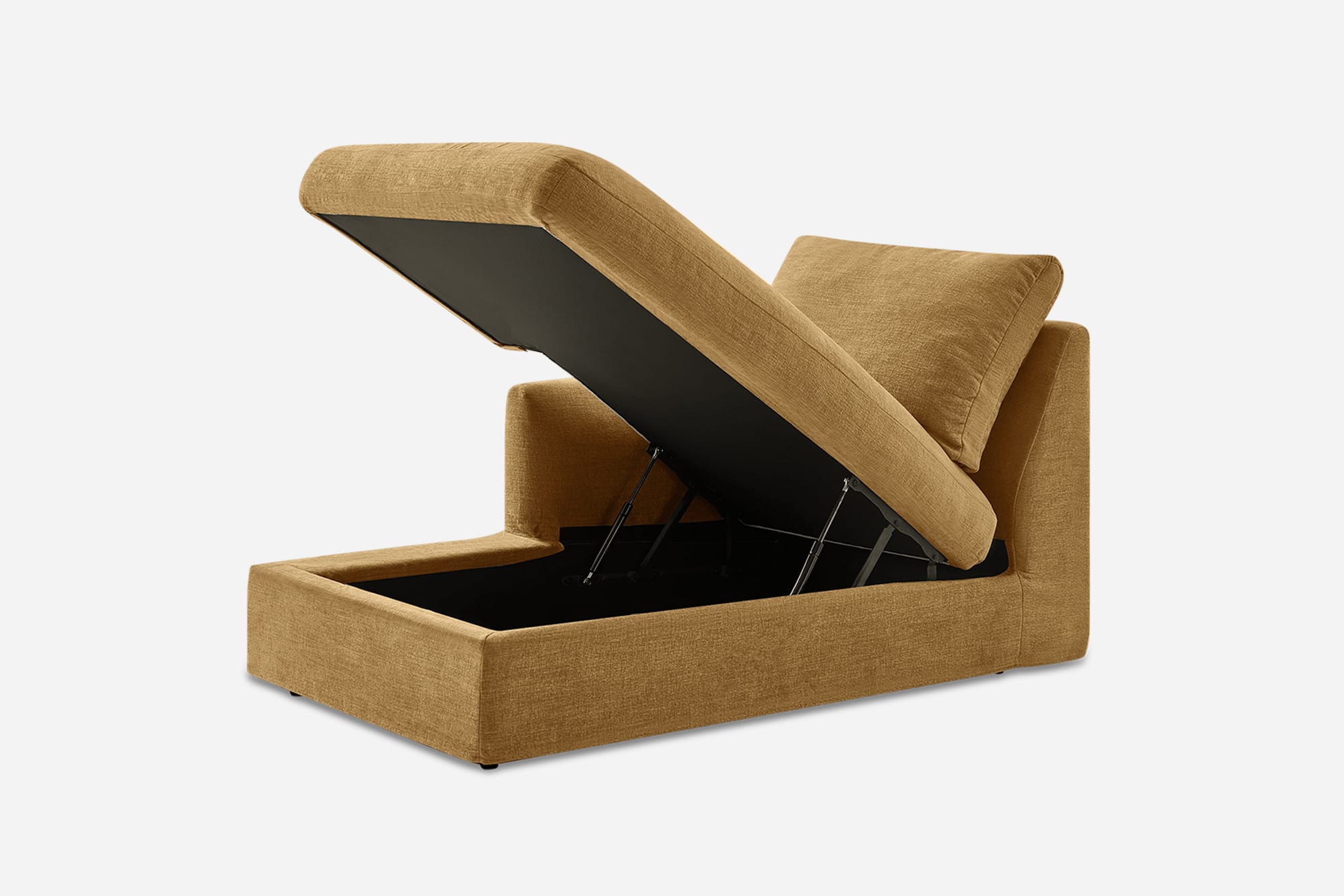 Agnes Slipcover Storage Left Chaise 1