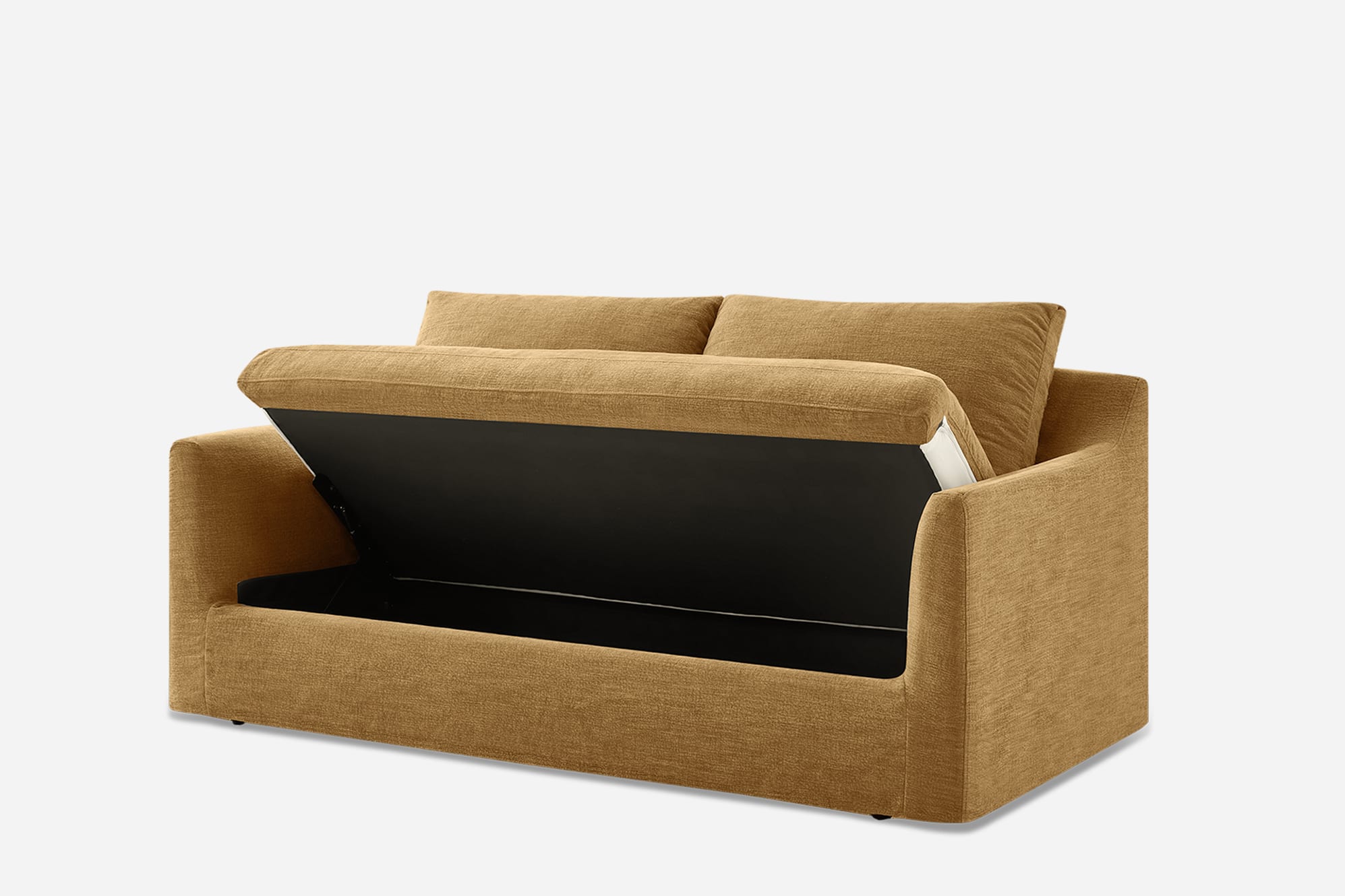 Agnes Slipcover Storage 2 Seater Sofa 3