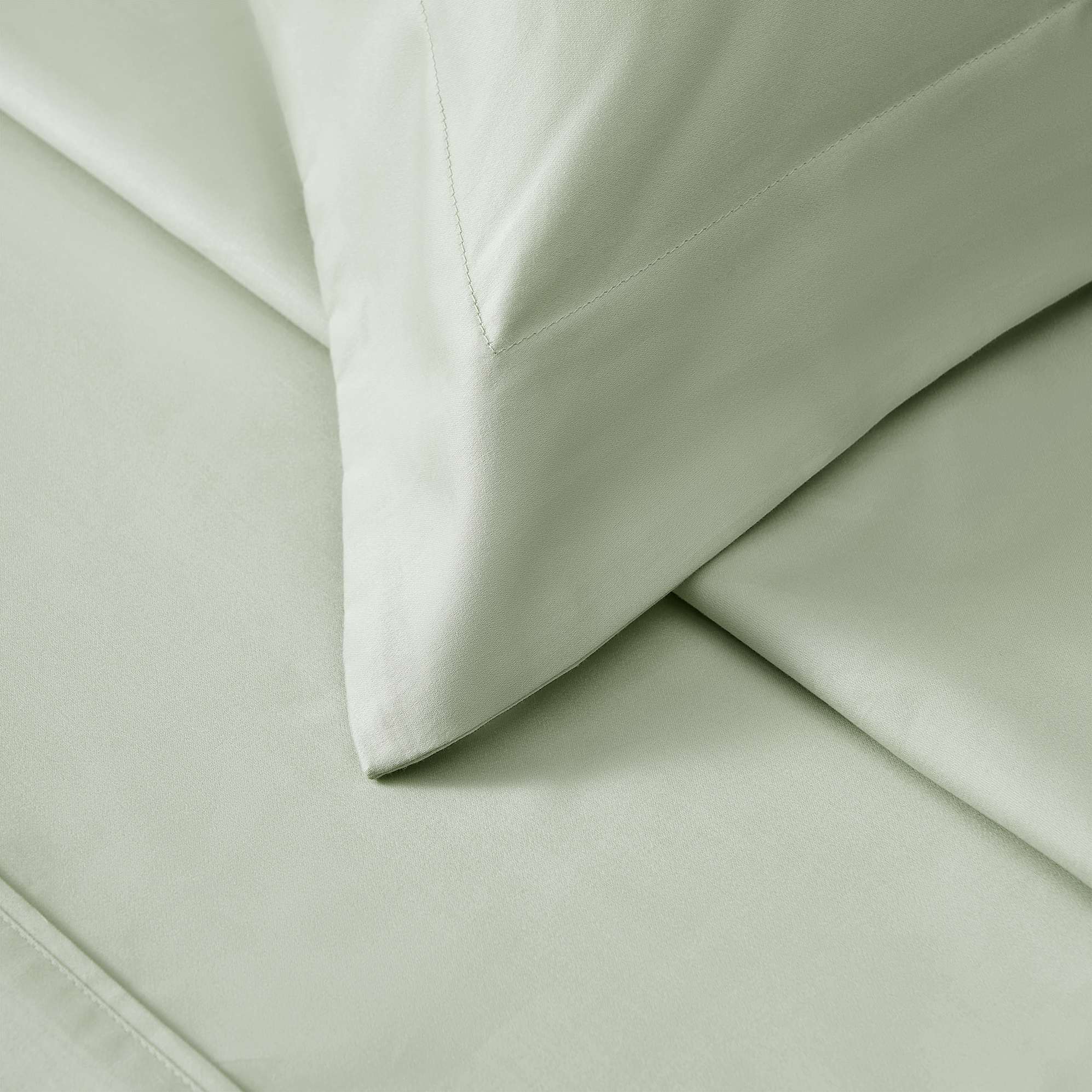 Luxe Egyptian Cotton Sateen Pillowcase Set 4