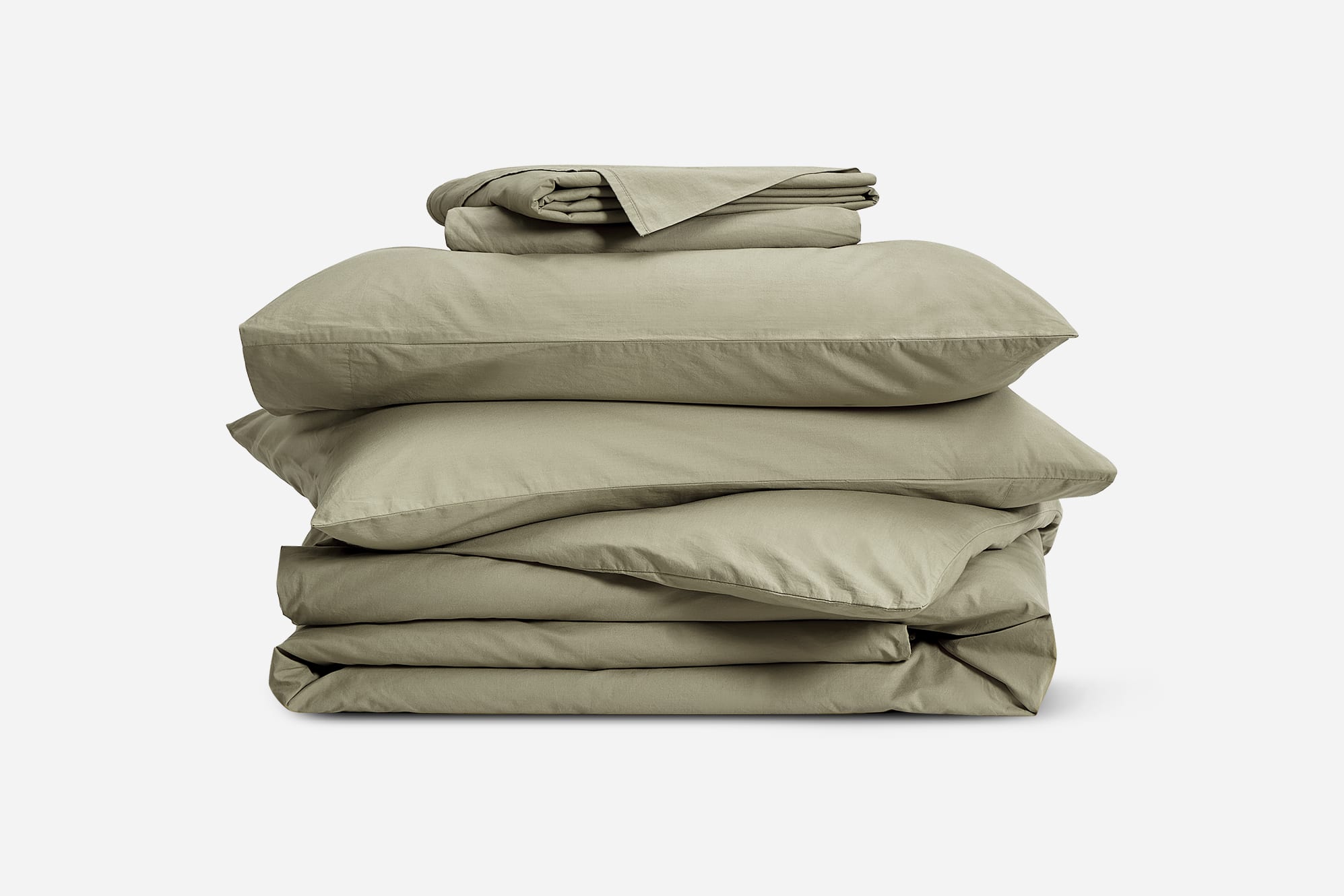 Classic Cotton Percale Sheet Set & Quilt Cover 1