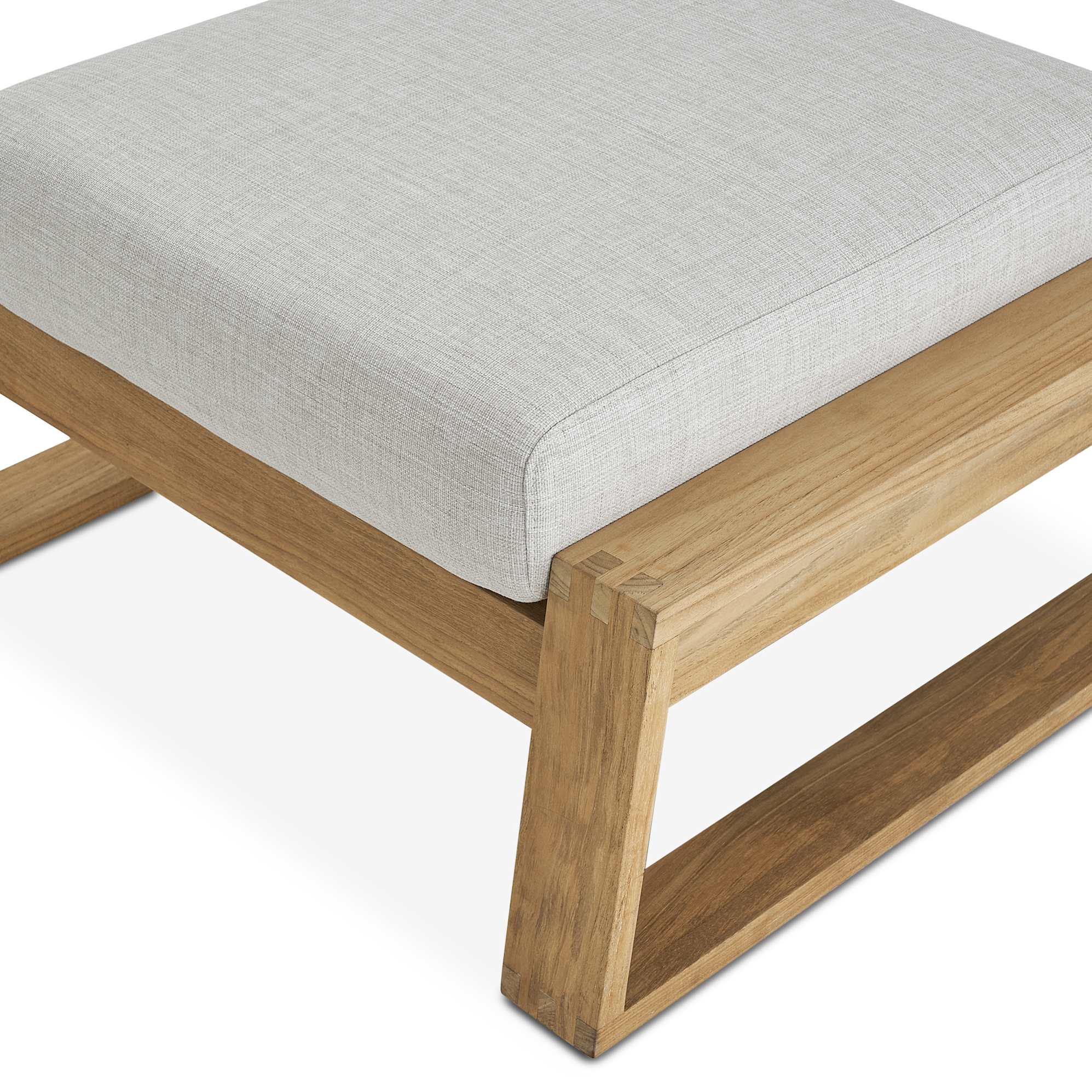 Rio Outdoor 3 Seater Sofa with Ottoman 5