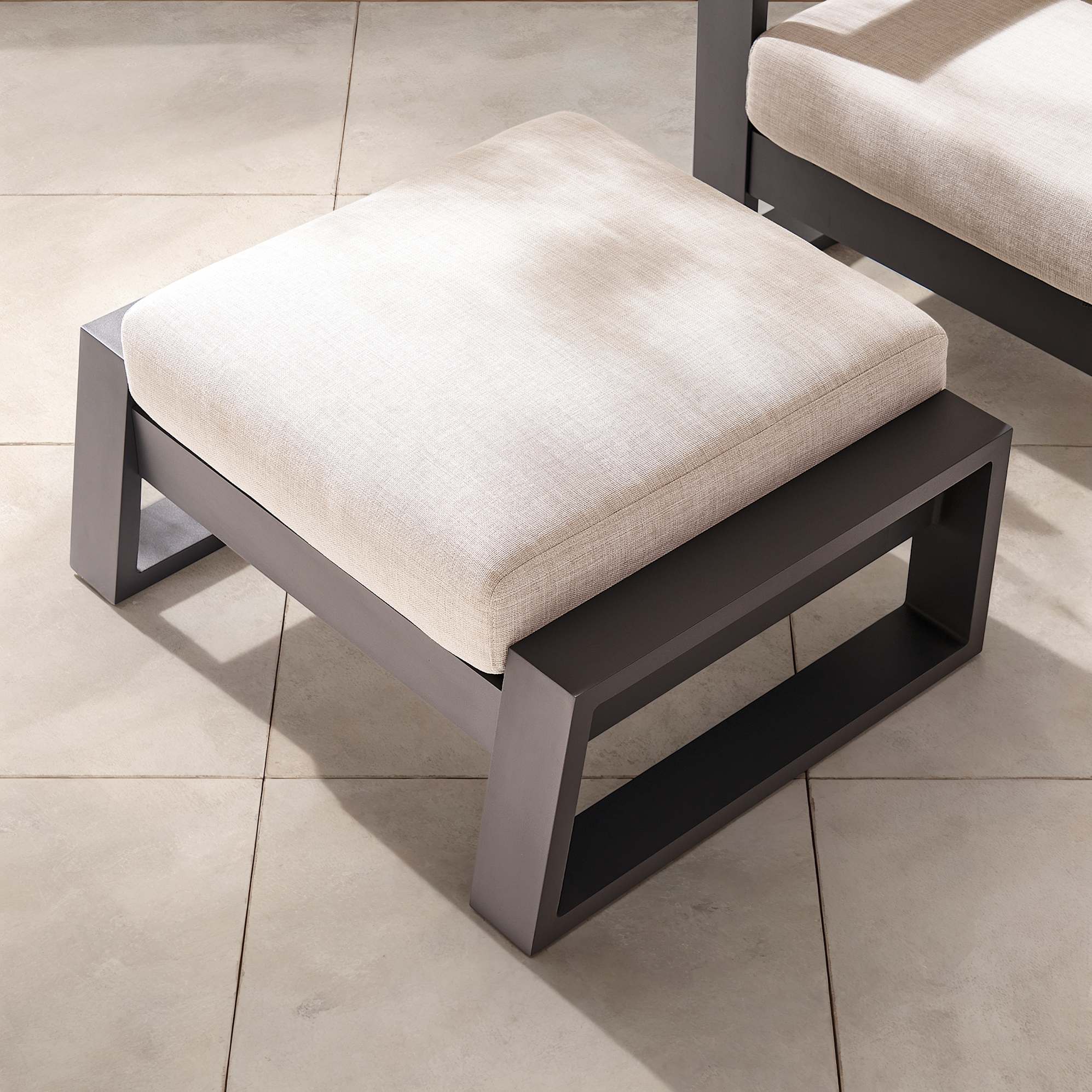 Rio Outdoor 3 Seater Sofa with Ottoman 3