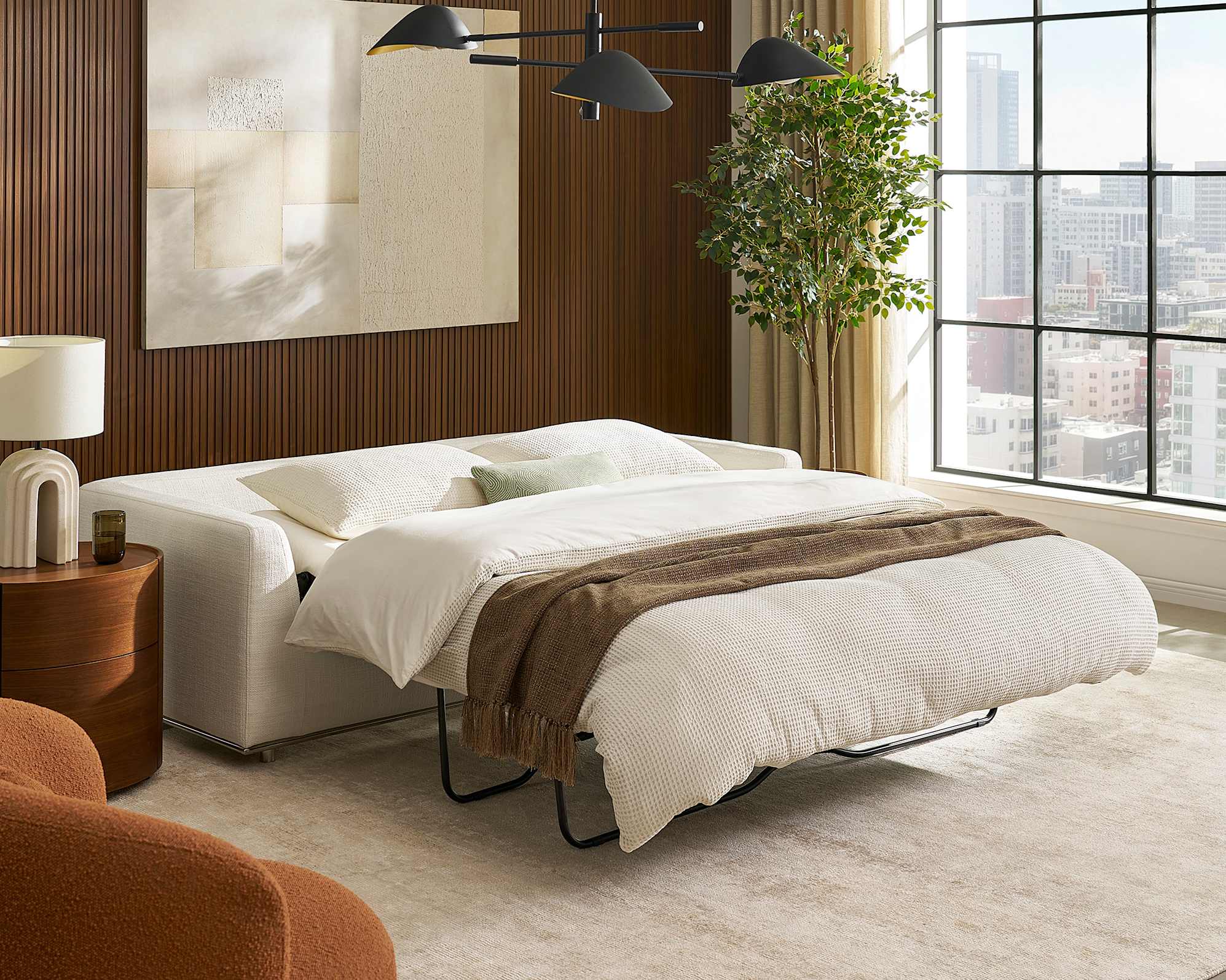 Hamilton 3 Seater Sofa Bed 0