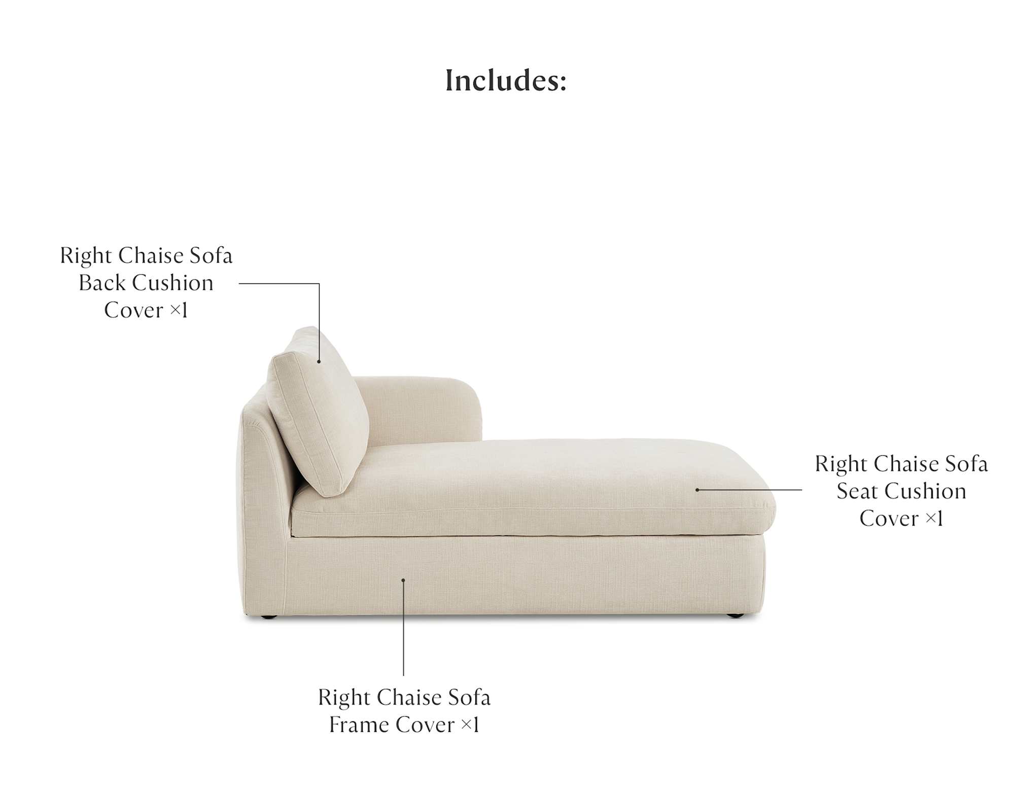 Ollie Storage Sofa Modular Component Cover 1