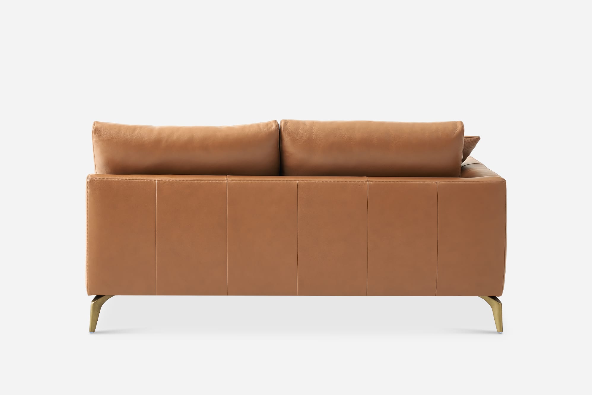 Lena Leather Left Arm 2 Seater Sofa 9