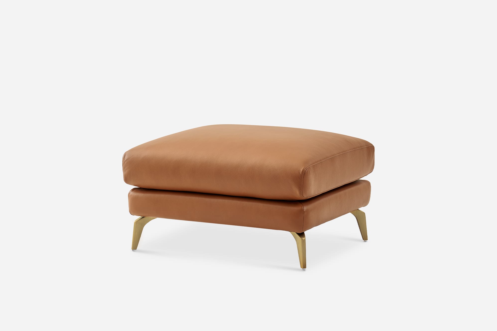 Lena Leather Ottoman 6